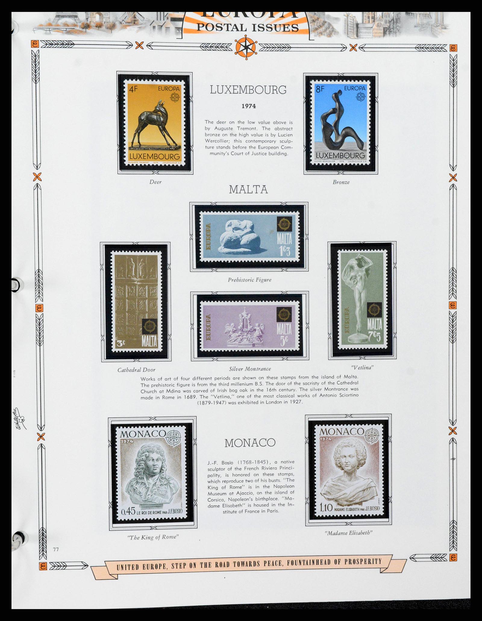 38373 0080 - Postzegelverzameling 38373 Europa Cept compleet 1956-2005.