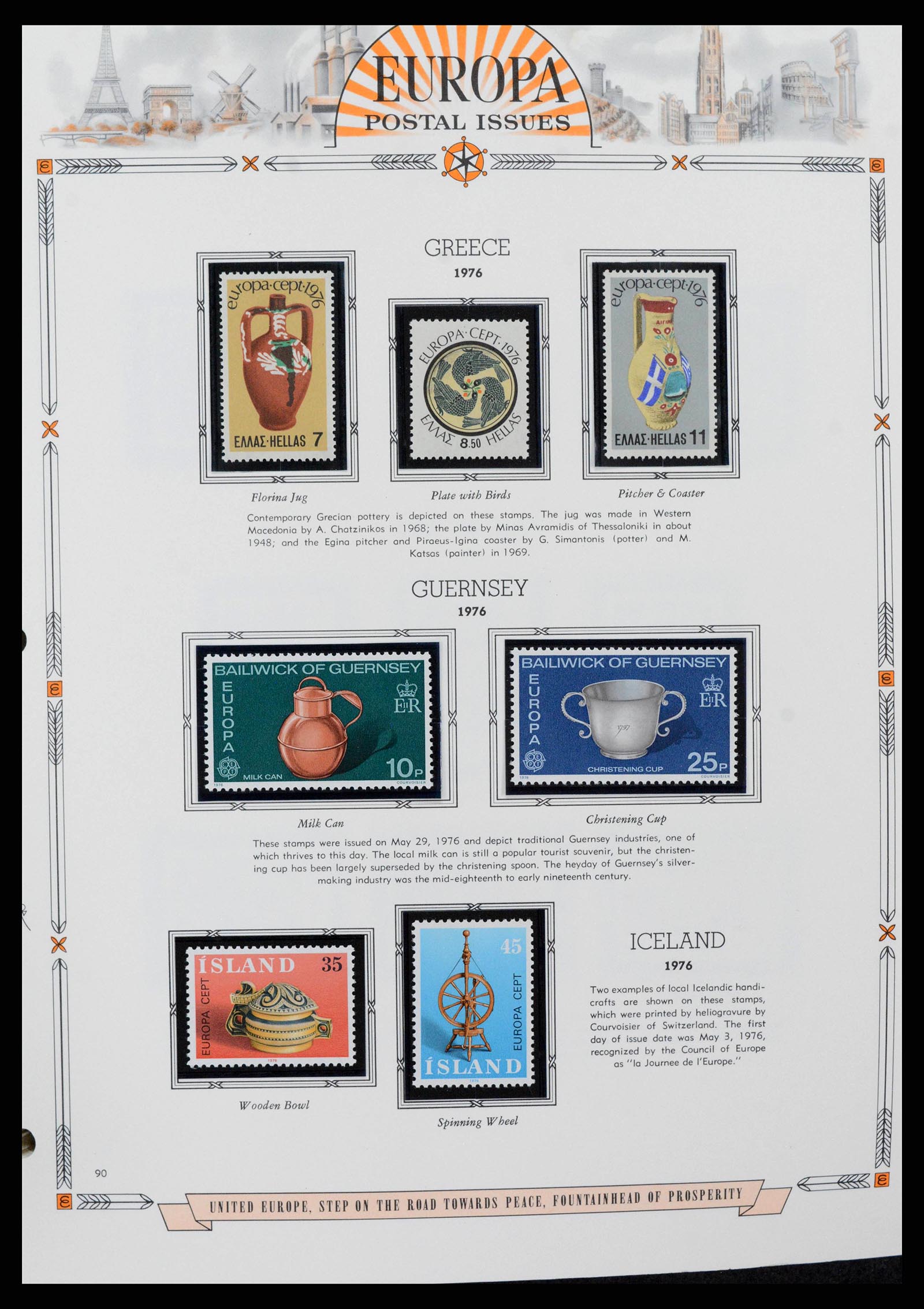 38373 0093 - Postzegelverzameling 38373 Europa Cept compleet 1956-2005.