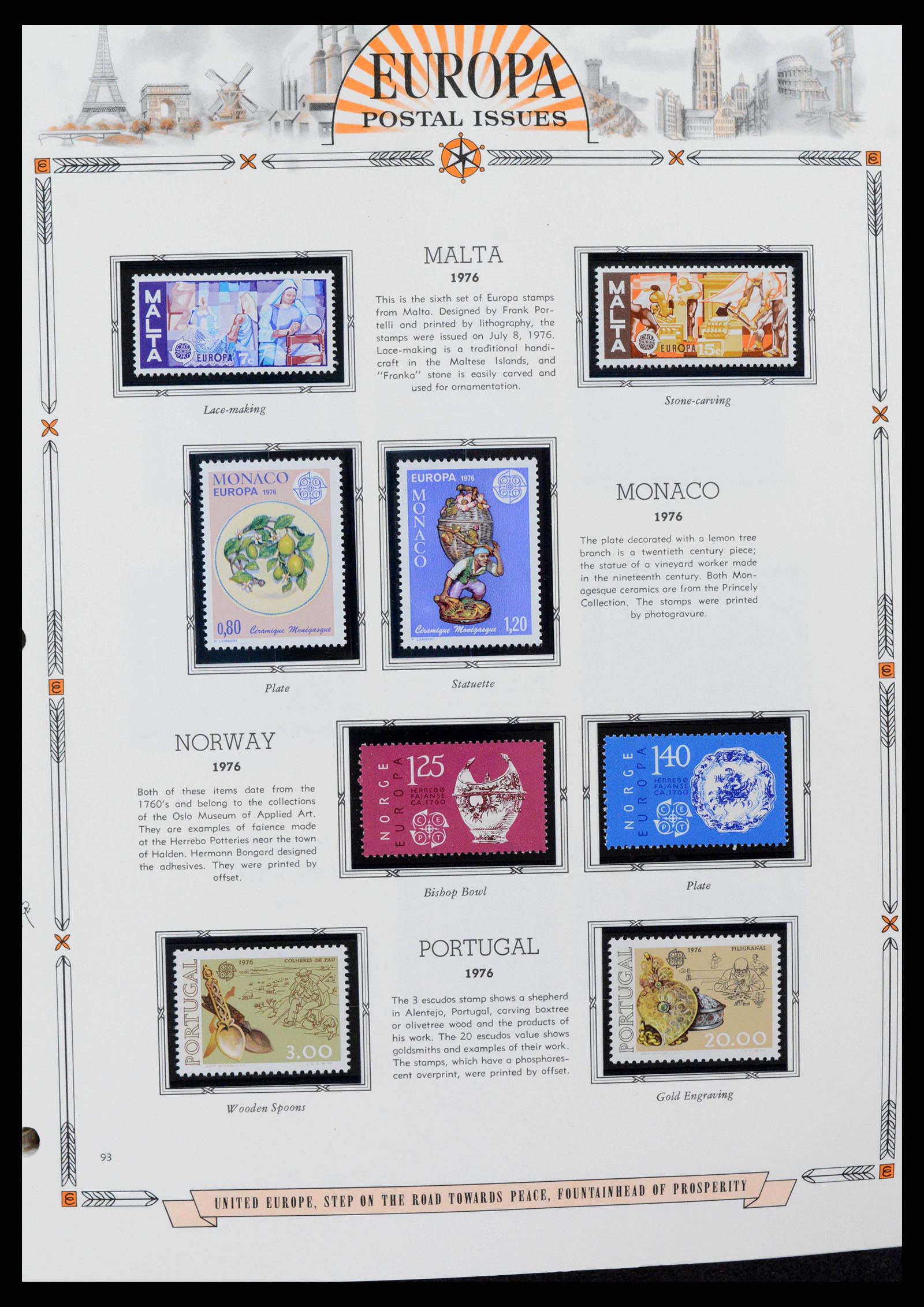 38373 0096 - Postzegelverzameling 38373 Europa Cept compleet 1956-2005.