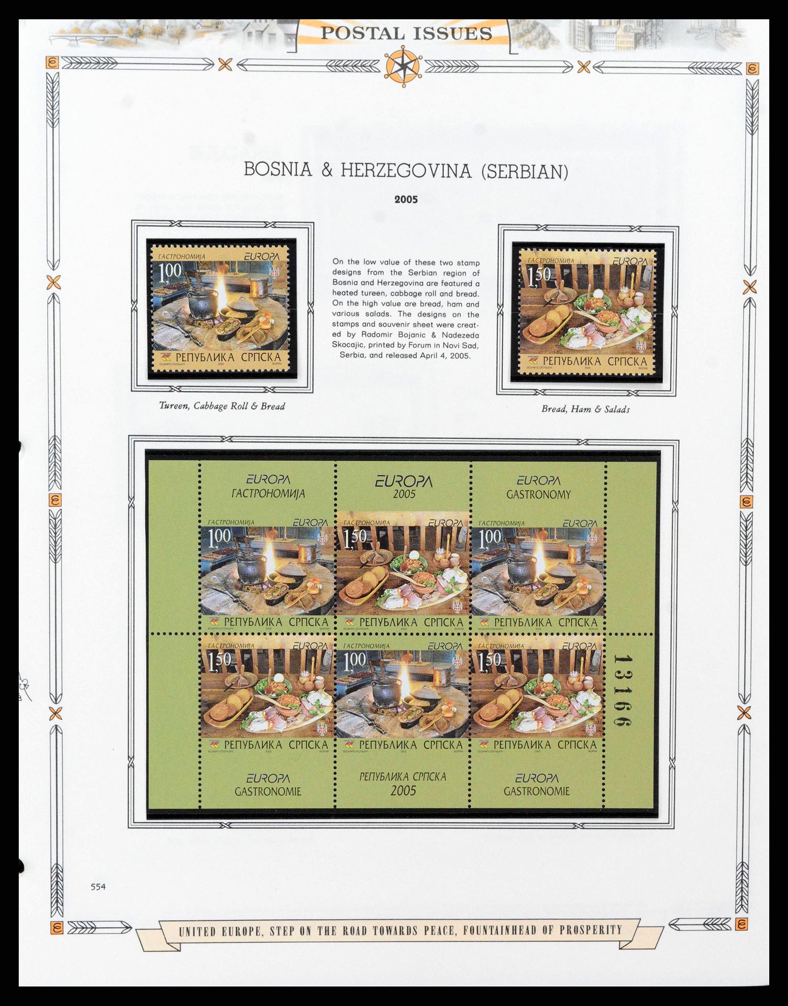 38373 0556 - Postzegelverzameling 38373 Europa Cept compleet 1956-2005.