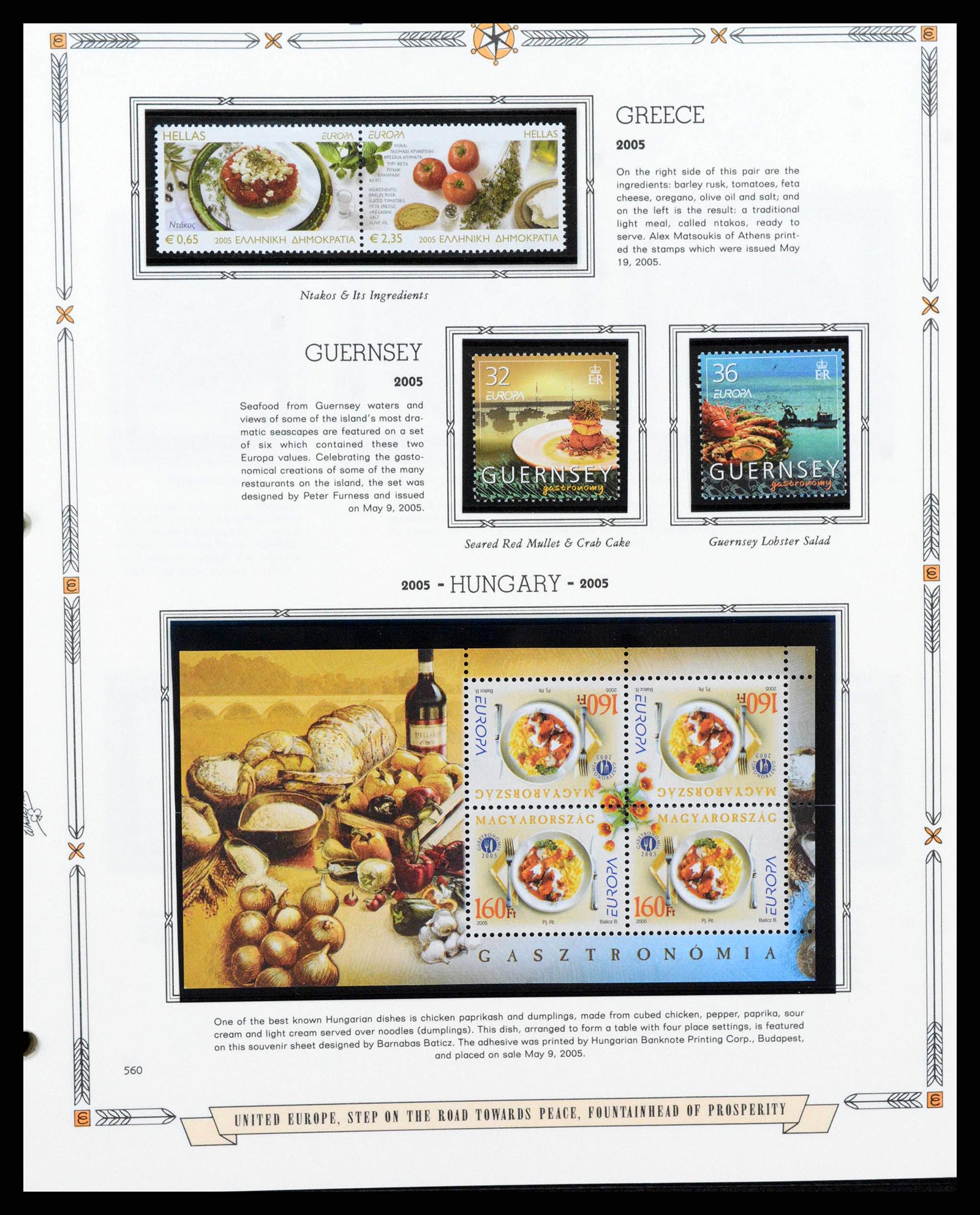 38373 0562 - Postzegelverzameling 38373 Europa Cept compleet 1956-2005.