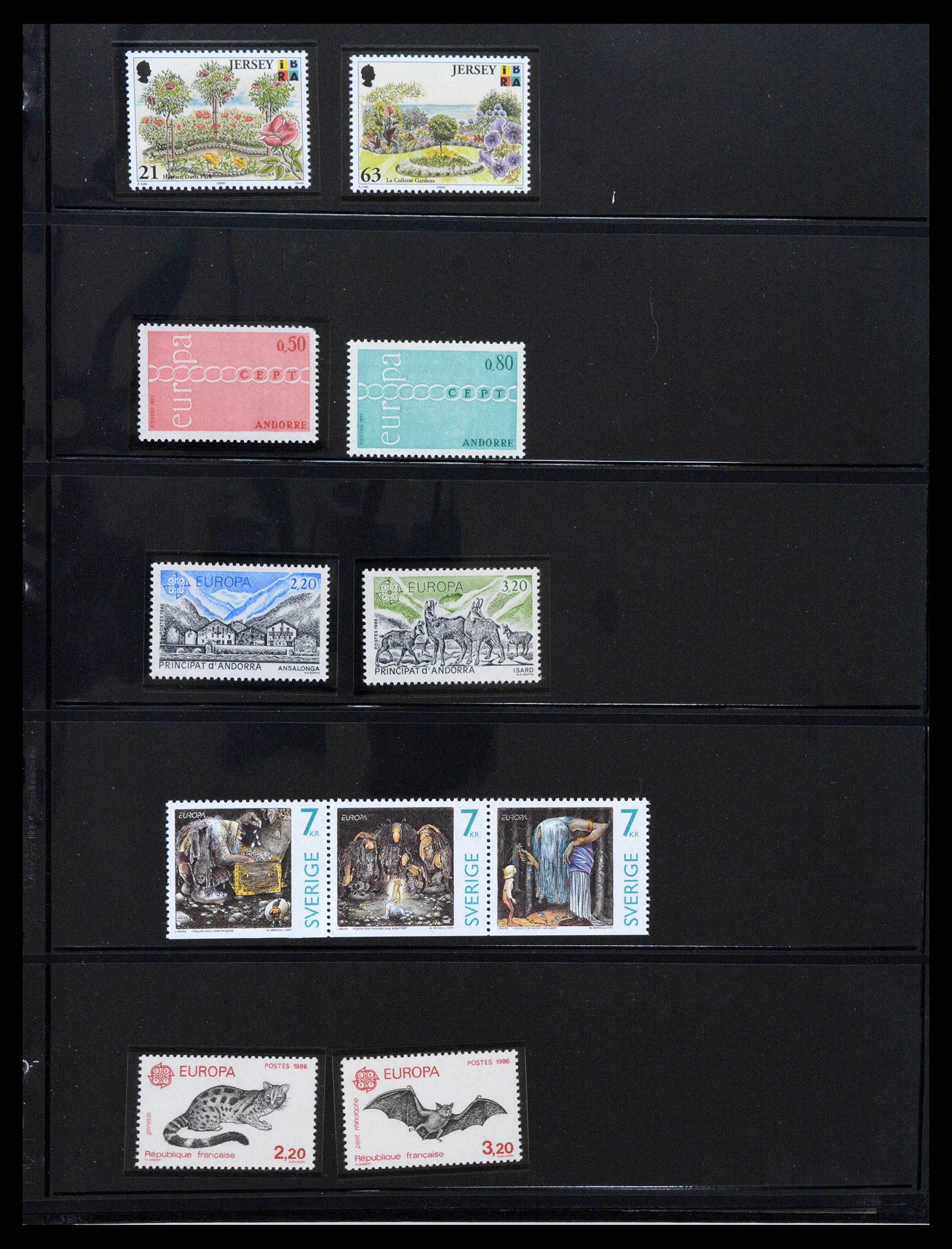 38373 0582 - Postzegelverzameling 38373 Europa Cept compleet 1956-2005.