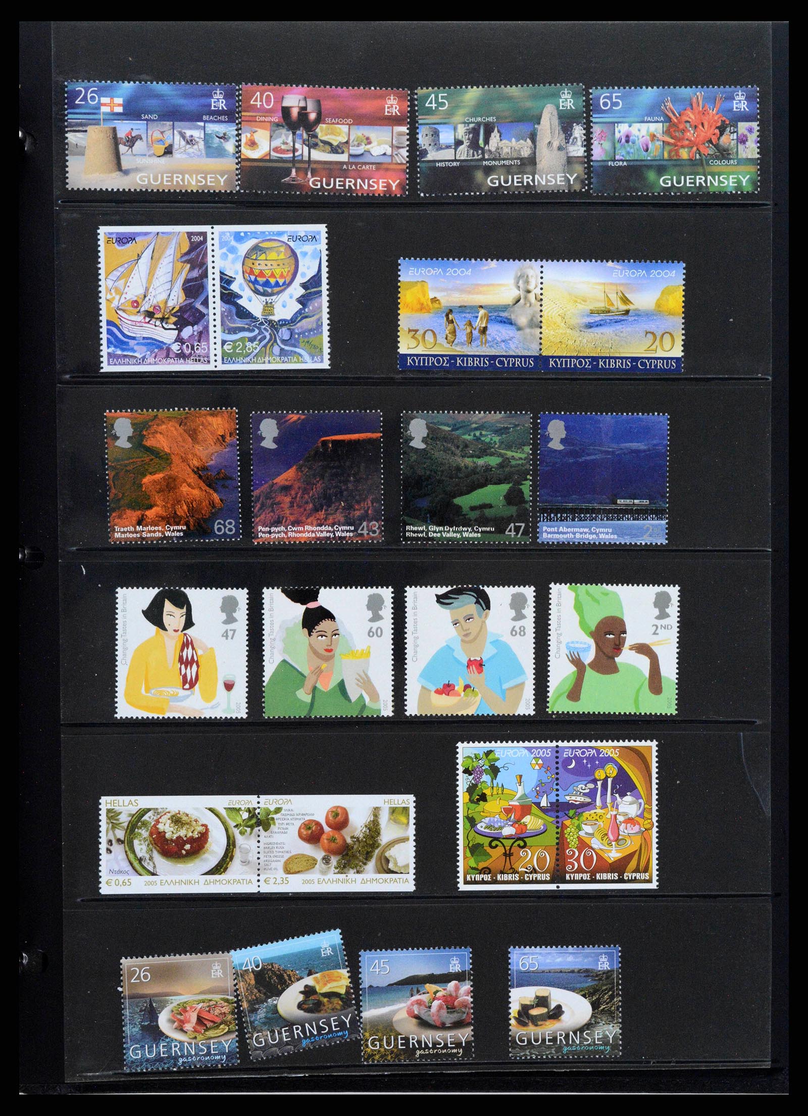 38373 0586 - Postzegelverzameling 38373 Europa Cept compleet 1956-2005.