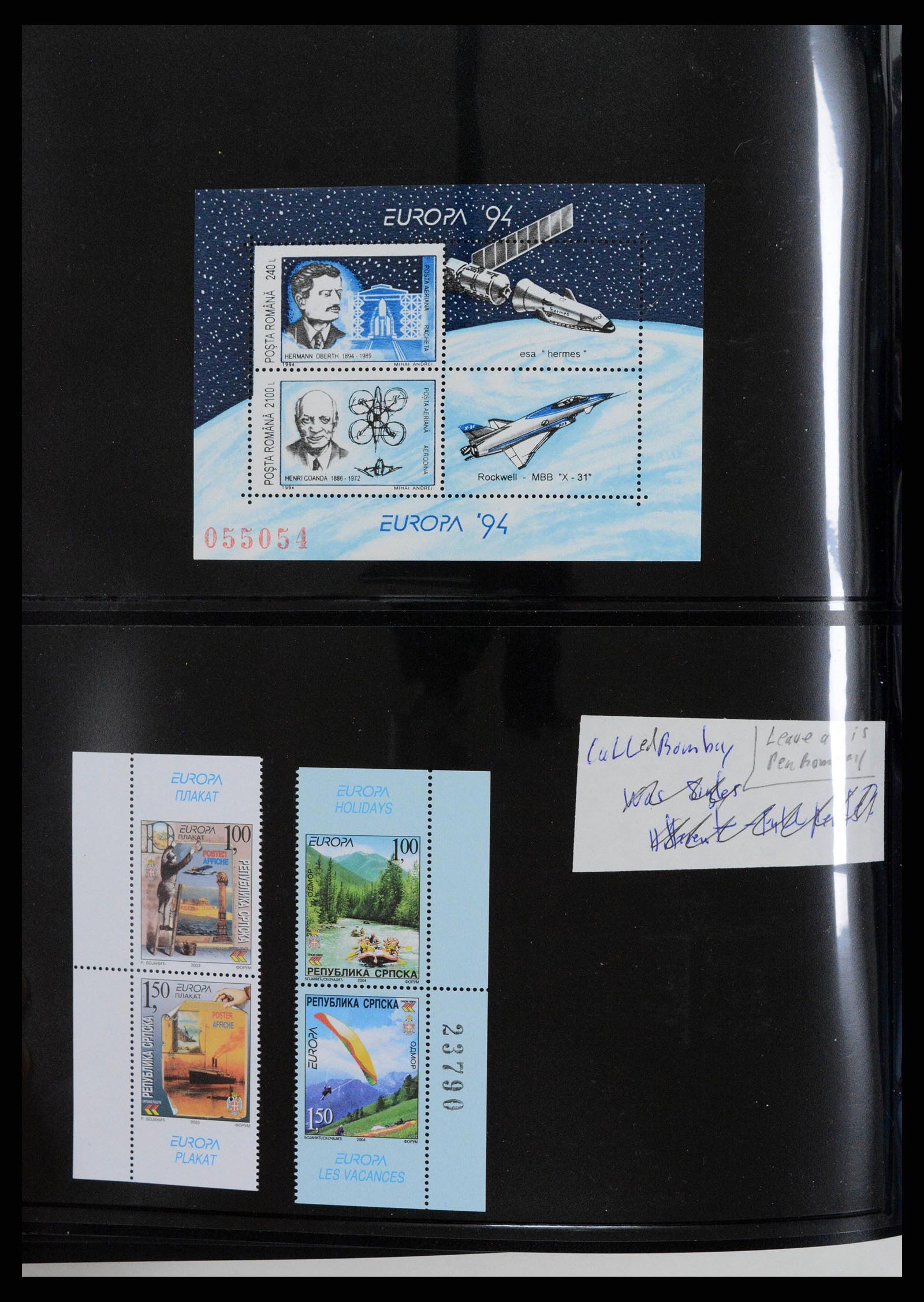 38373 0589 - Postzegelverzameling 38373 Europa Cept compleet 1956-2005.