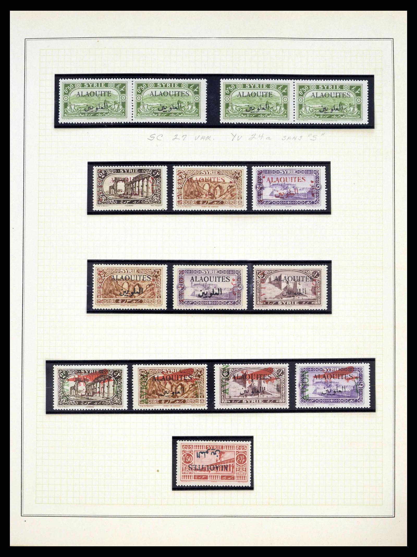 38375 0005 - Postzegelverzameling 38375 Franse koloniën 1889-1980.