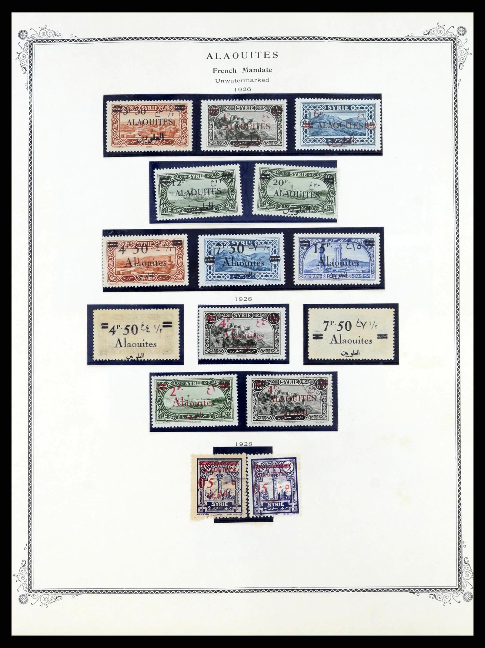 38375 0006 - Postzegelverzameling 38375 Franse koloniën 1889-1980.