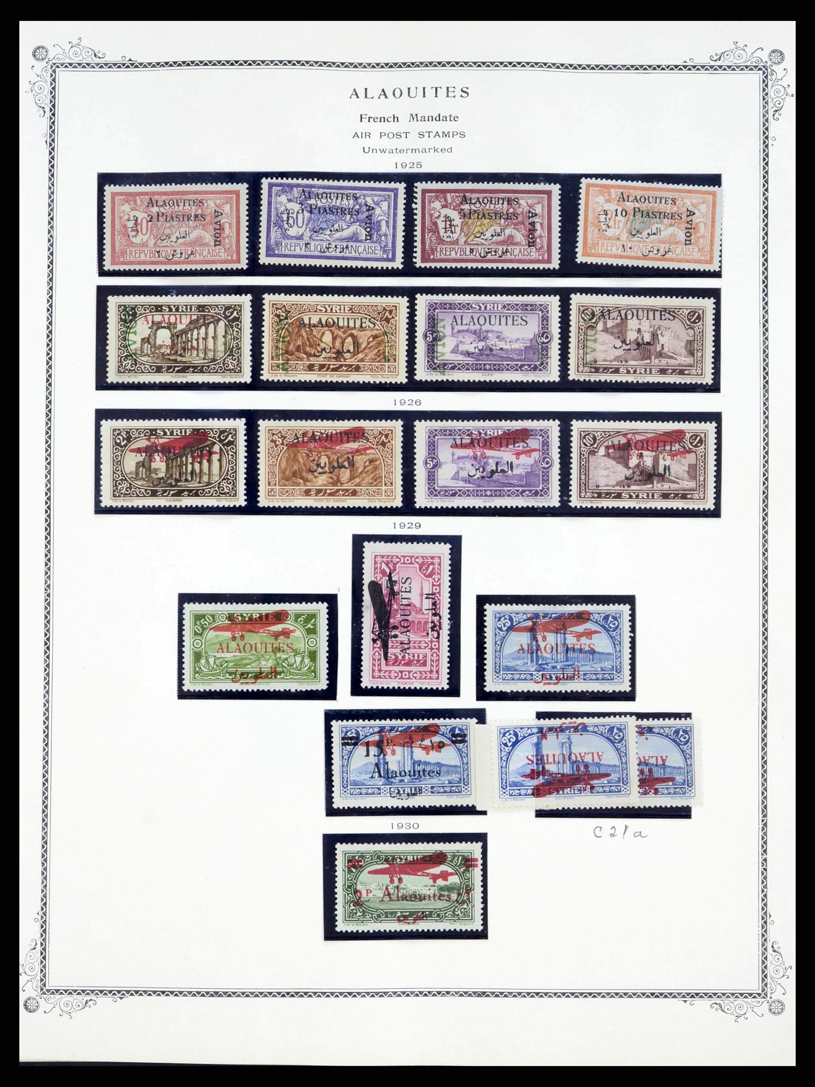 38375 0008 - Postzegelverzameling 38375 Franse koloniën 1889-1980.