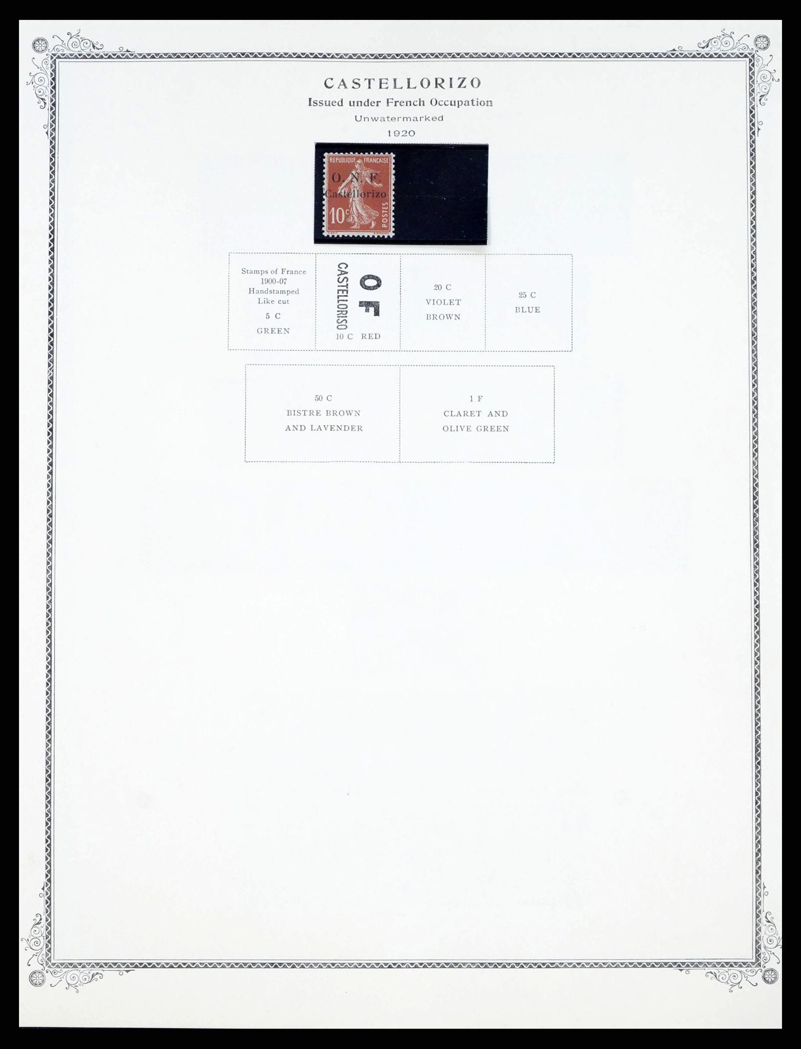 38375 0012 - Postzegelverzameling 38375 Franse koloniën 1889-1980.