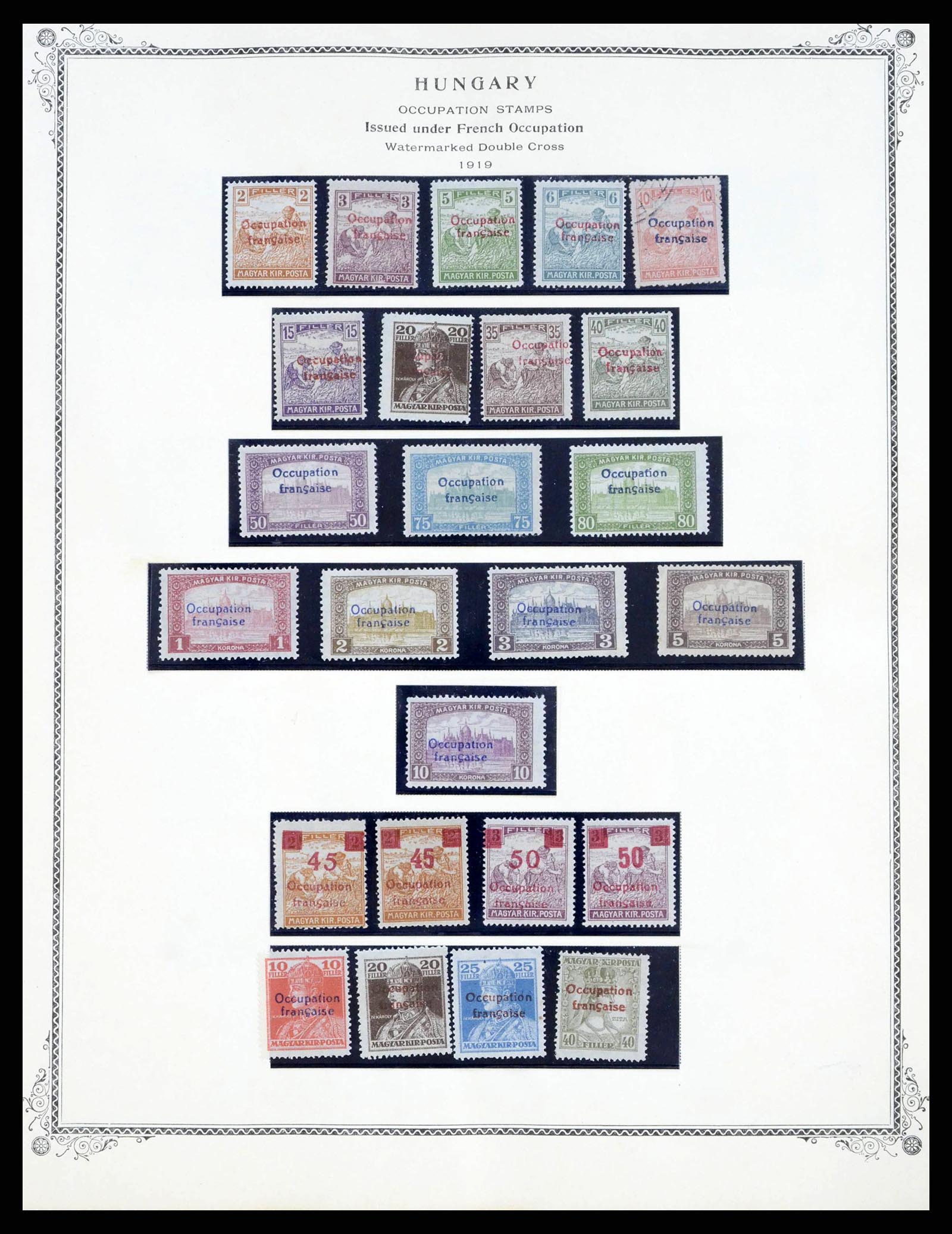 38375 0013 - Postzegelverzameling 38375 Franse koloniën 1889-1980.