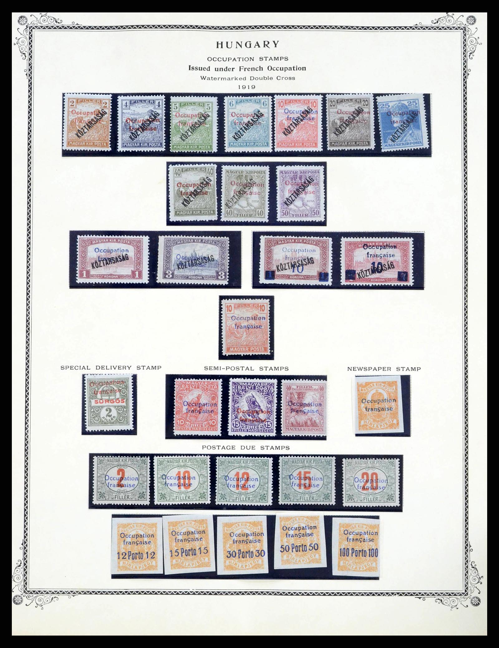 38375 0014 - Postzegelverzameling 38375 Franse koloniën 1889-1980.