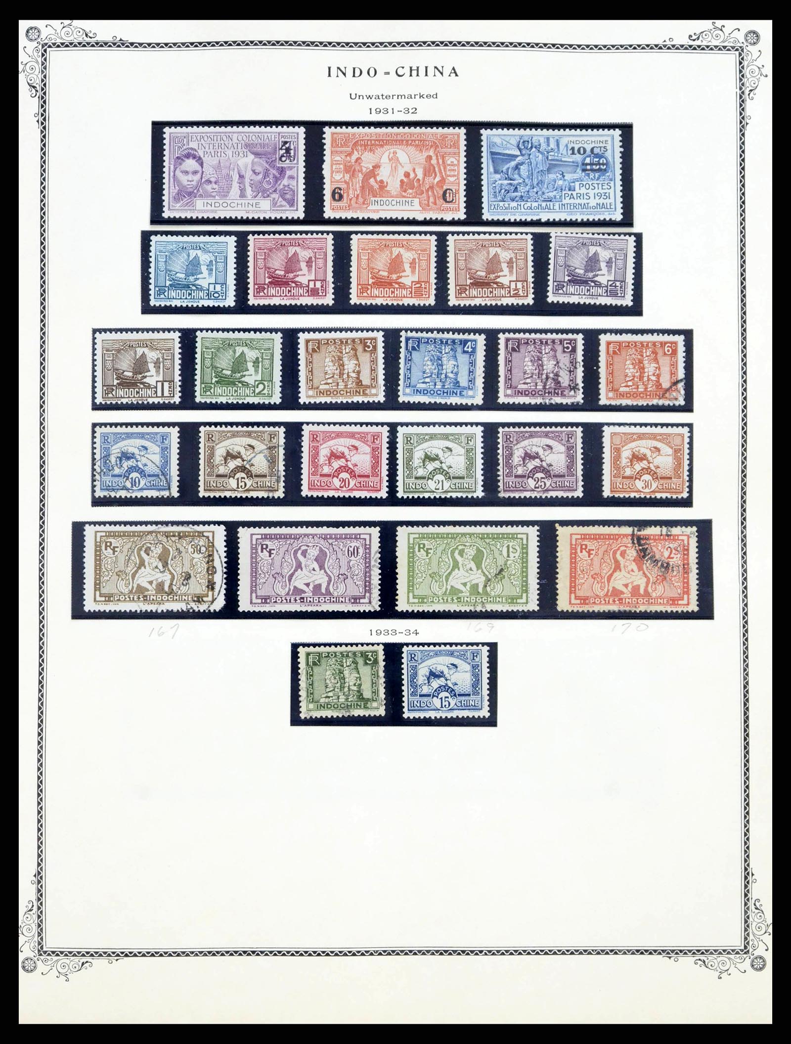 38375 0021 - Stamp collection 38375 French Colonies 1889-1980.