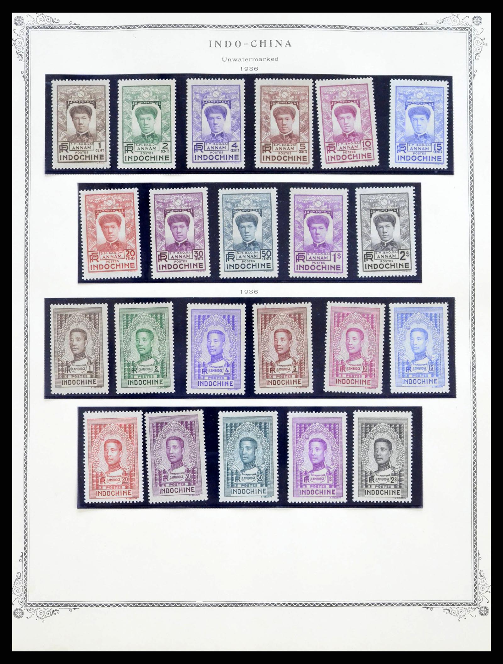 38375 0022 - Stamp collection 38375 French Colonies 1889-1980.