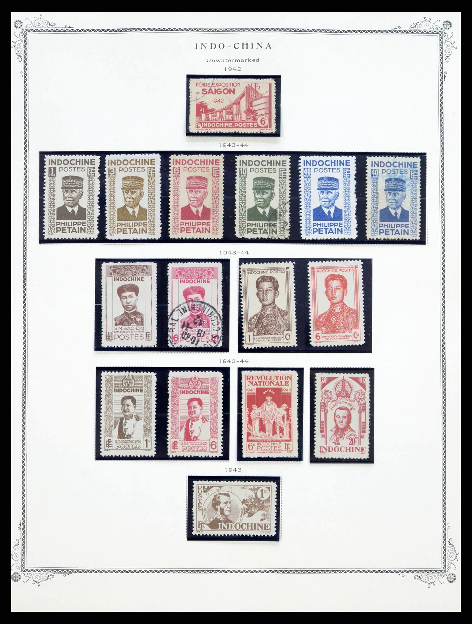 38375 0026 - Stamp collection 38375 French Colonies 1889-1980.