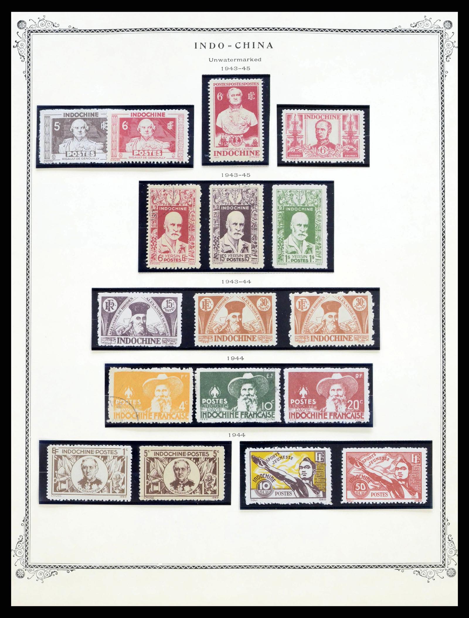38375 0027 - Stamp collection 38375 French Colonies 1889-1980.