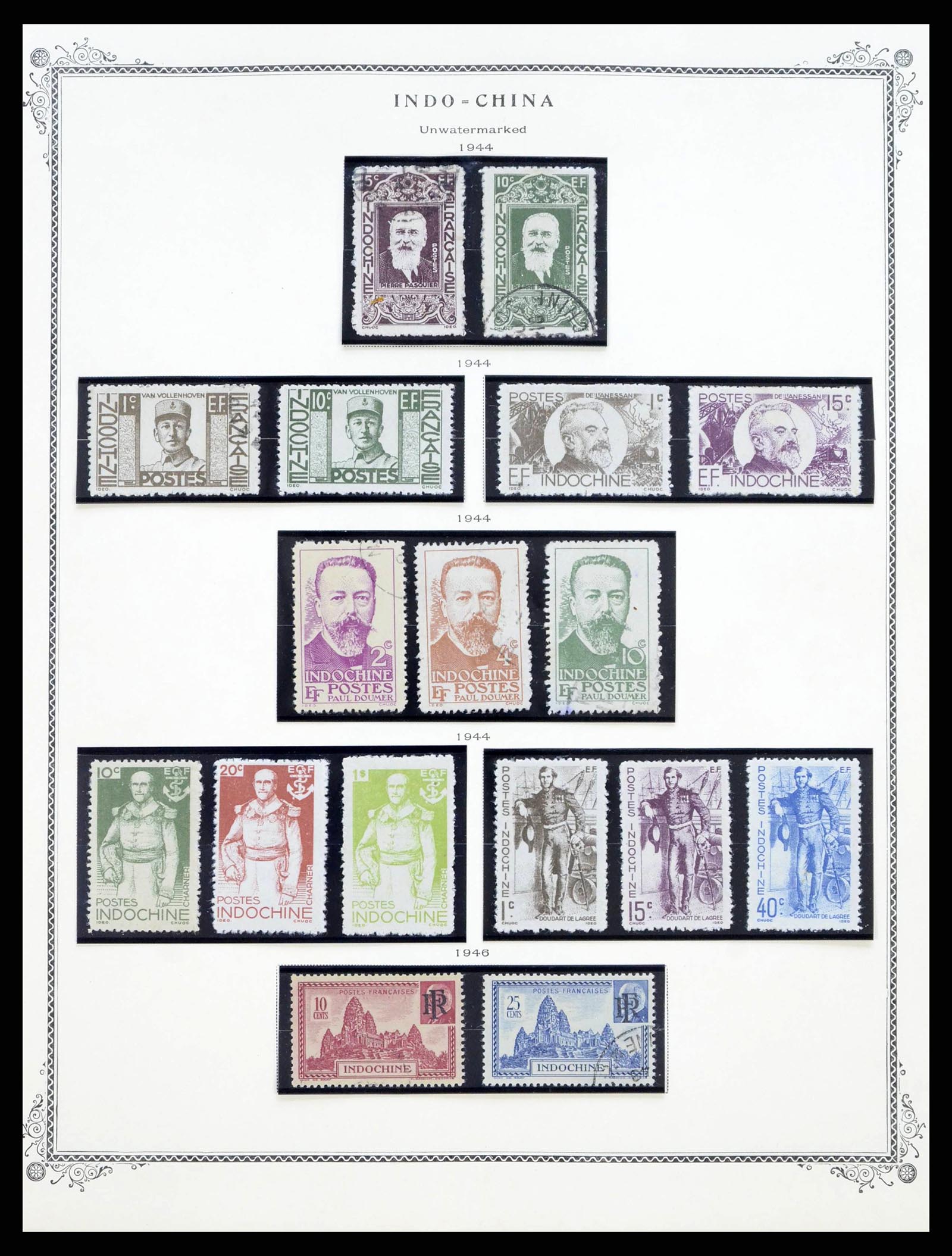 38375 0028 - Stamp collection 38375 French Colonies 1889-1980.