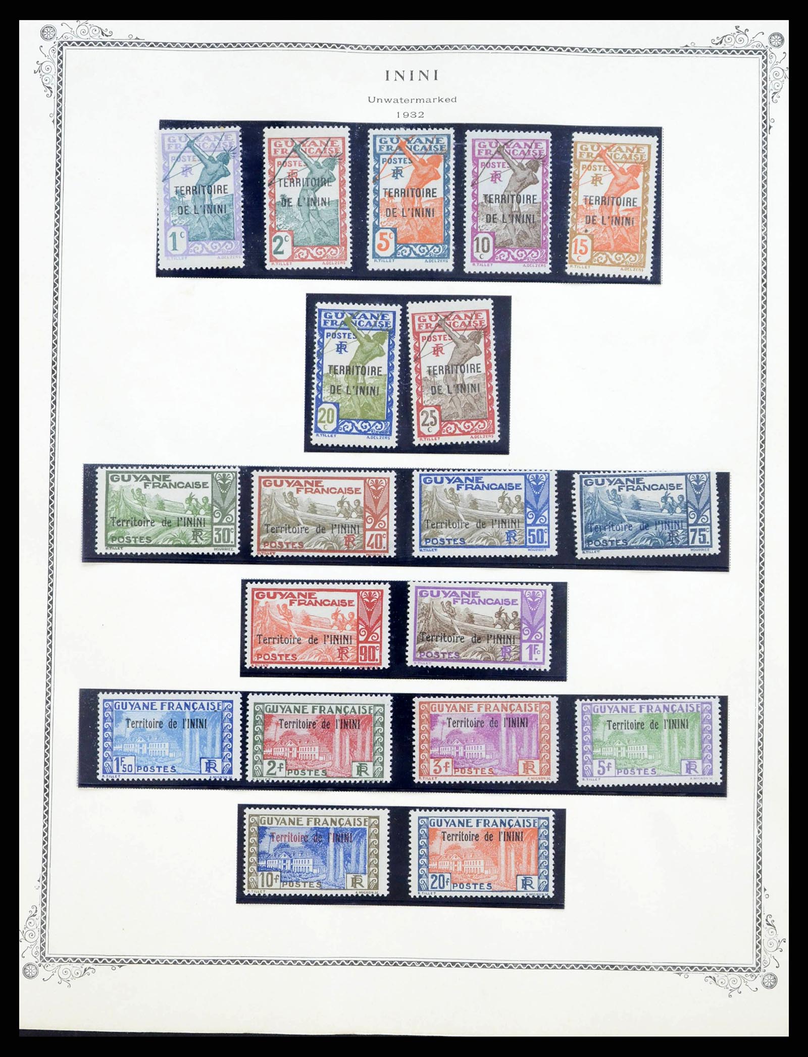 38375 0041 - Postzegelverzameling 38375 Franse koloniën 1889-1980.