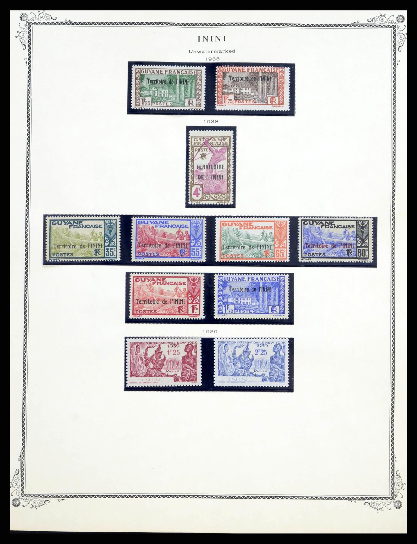 38375 0042 - Postzegelverzameling 38375 Franse koloniën 1889-1980.