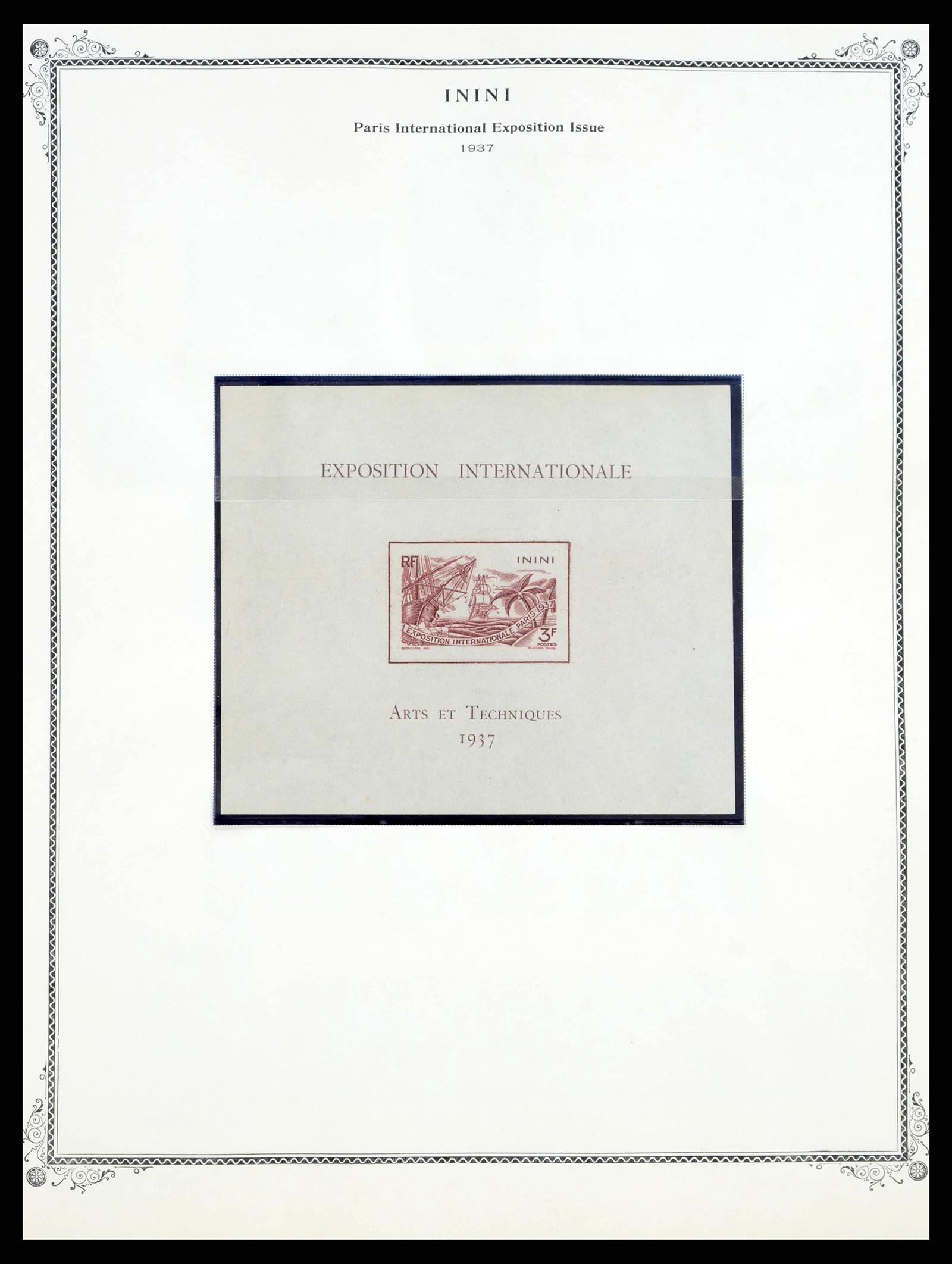 38375 0043 - Postzegelverzameling 38375 Franse koloniën 1889-1980.