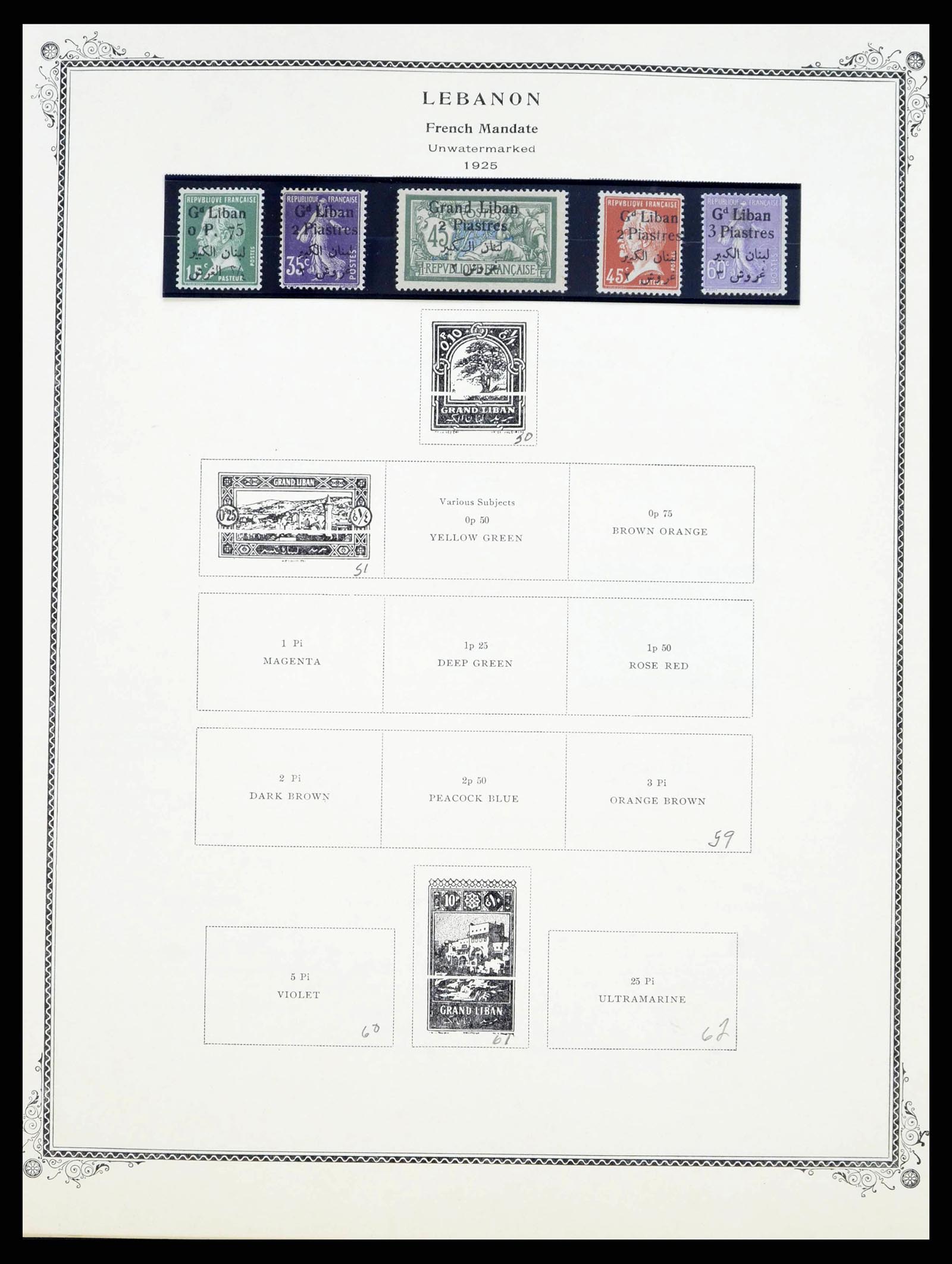 38375 0051 - Postzegelverzameling 38375 Franse koloniën 1889-1980.