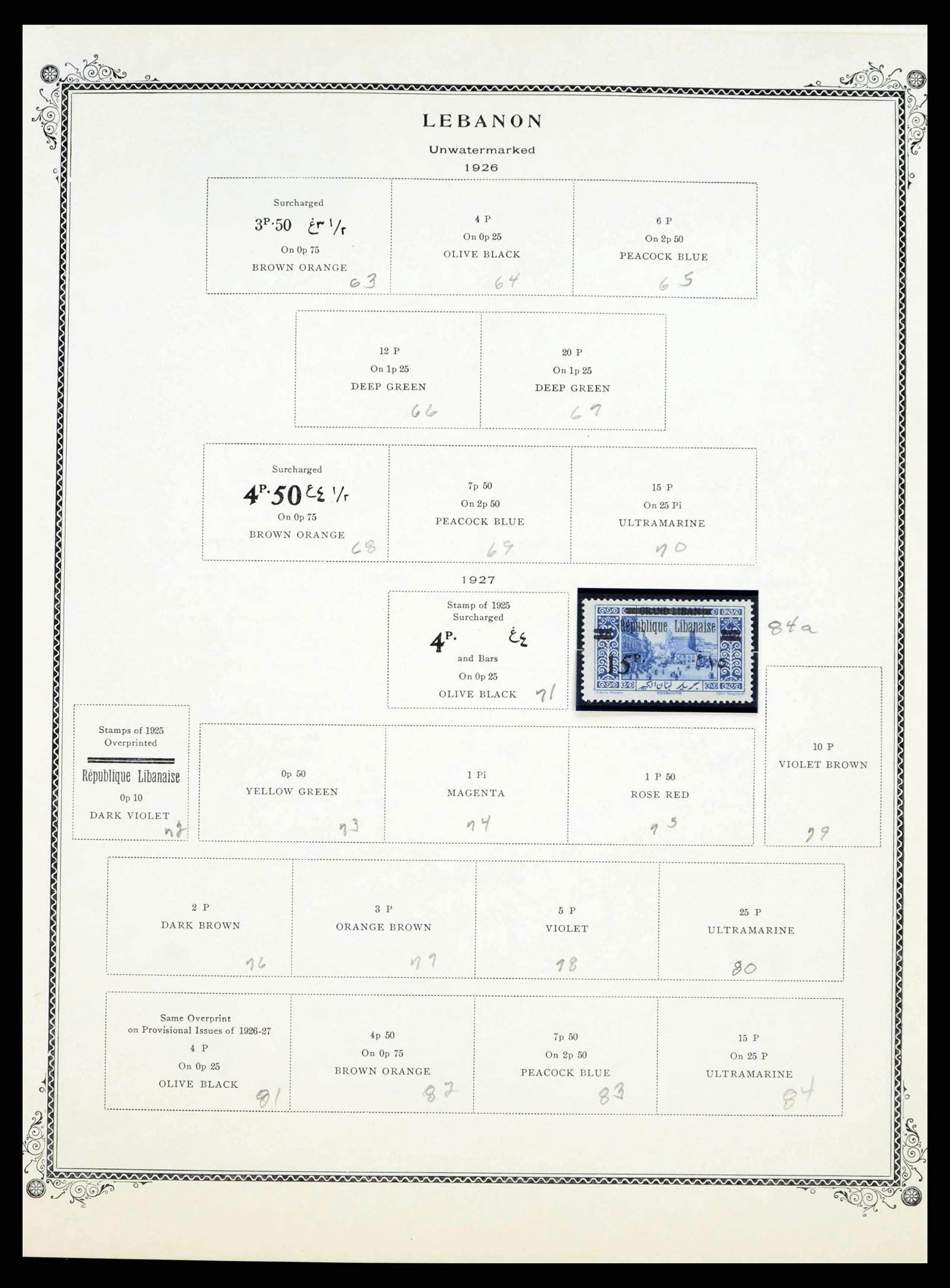 38375 0052 - Postzegelverzameling 38375 Franse koloniën 1889-1980.