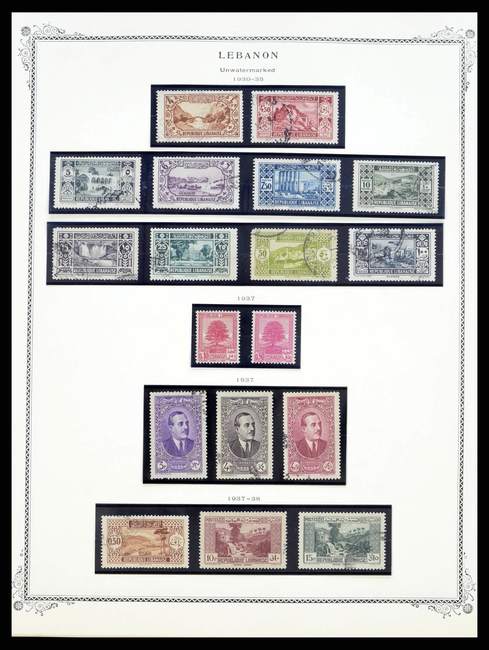 38375 0055 - Postzegelverzameling 38375 Franse koloniën 1889-1980.