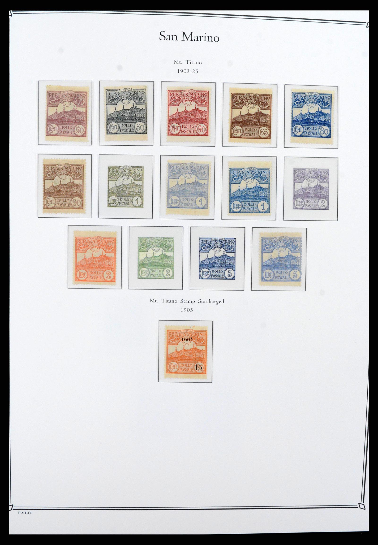 38376 0004 - Stamp collection 38376 San Marino 1877-2017!