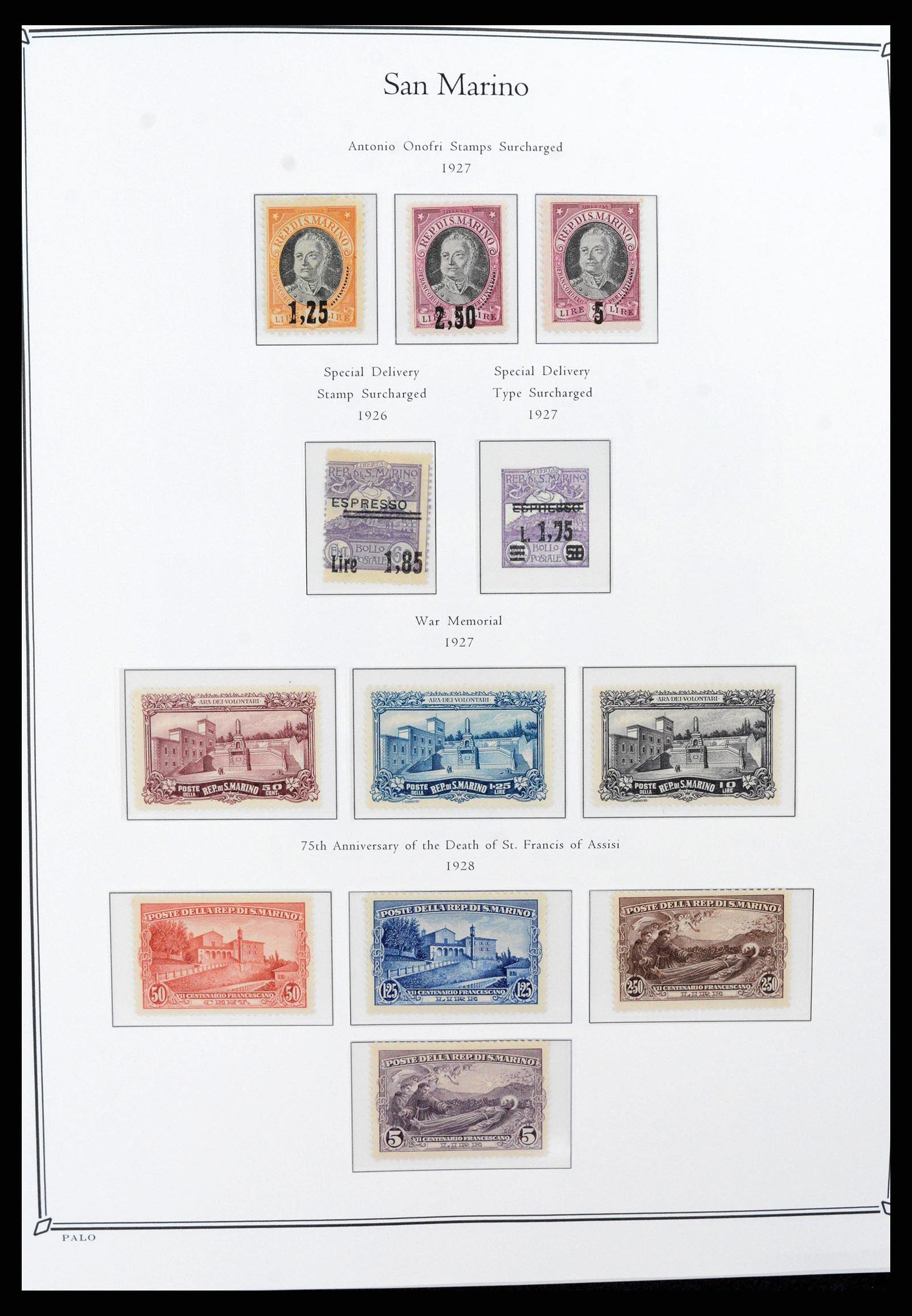38376 0007 - Stamp collection 38376 San Marino 1877-2017!