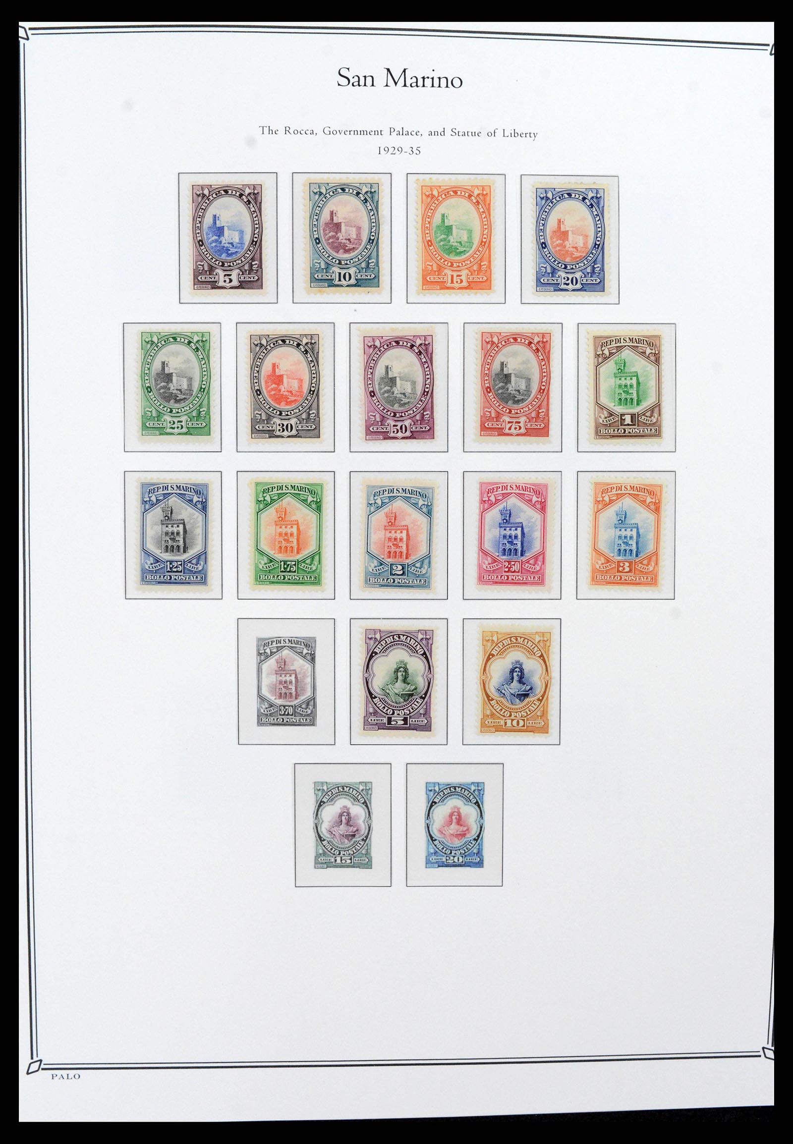 38376 0008 - Stamp collection 38376 San Marino 1877-2017!