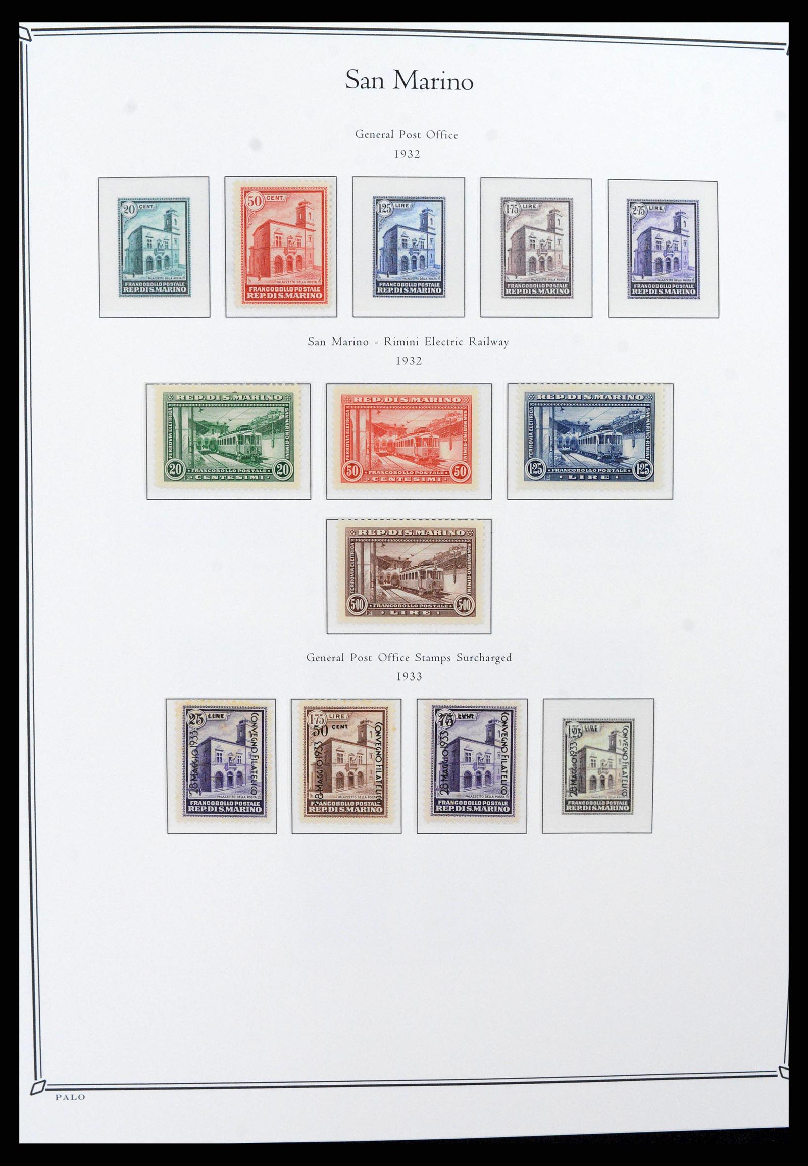 38376 0009 - Stamp collection 38376 San Marino 1877-2017!