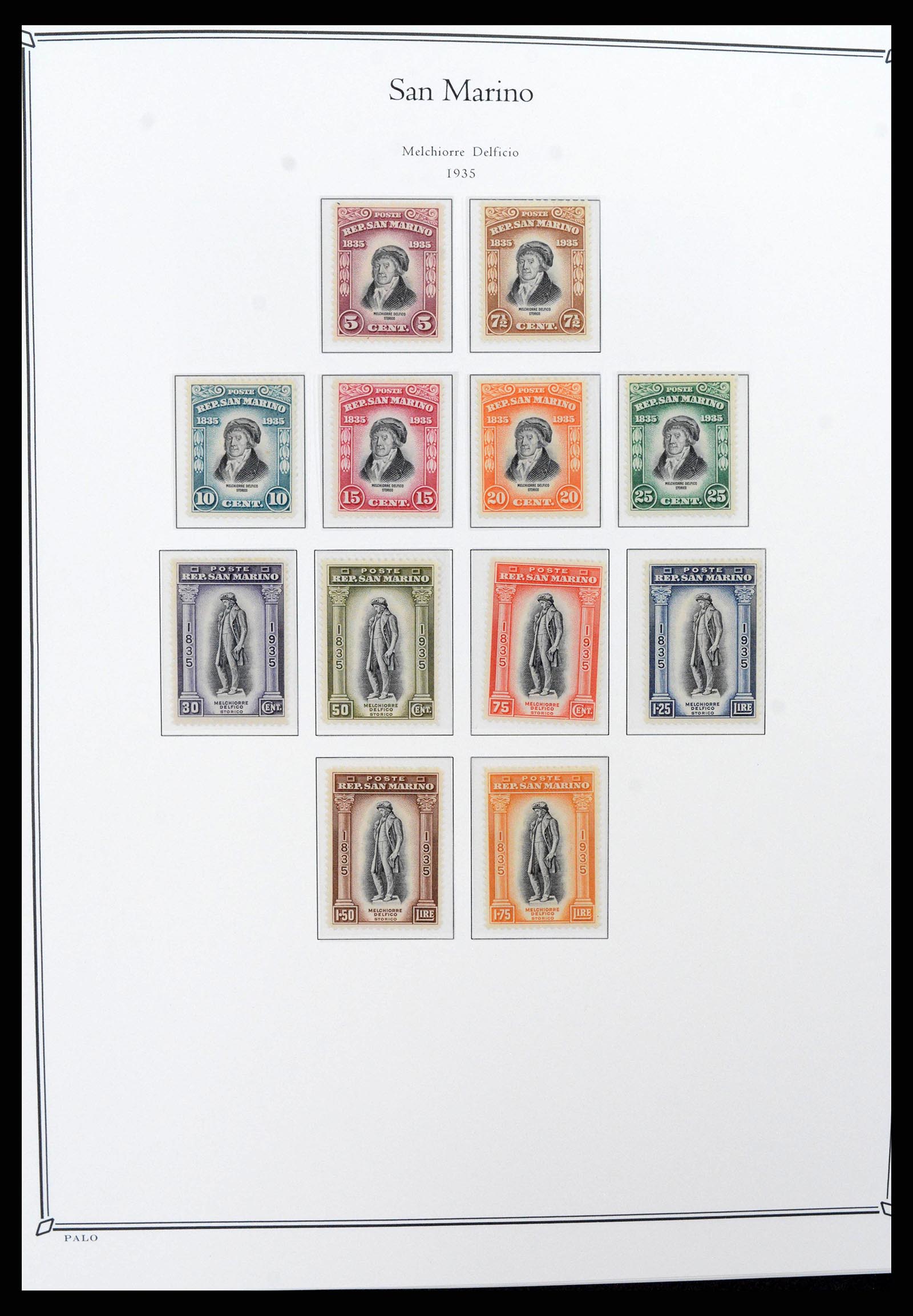 38376 0012 - Stamp collection 38376 San Marino 1877-2017!