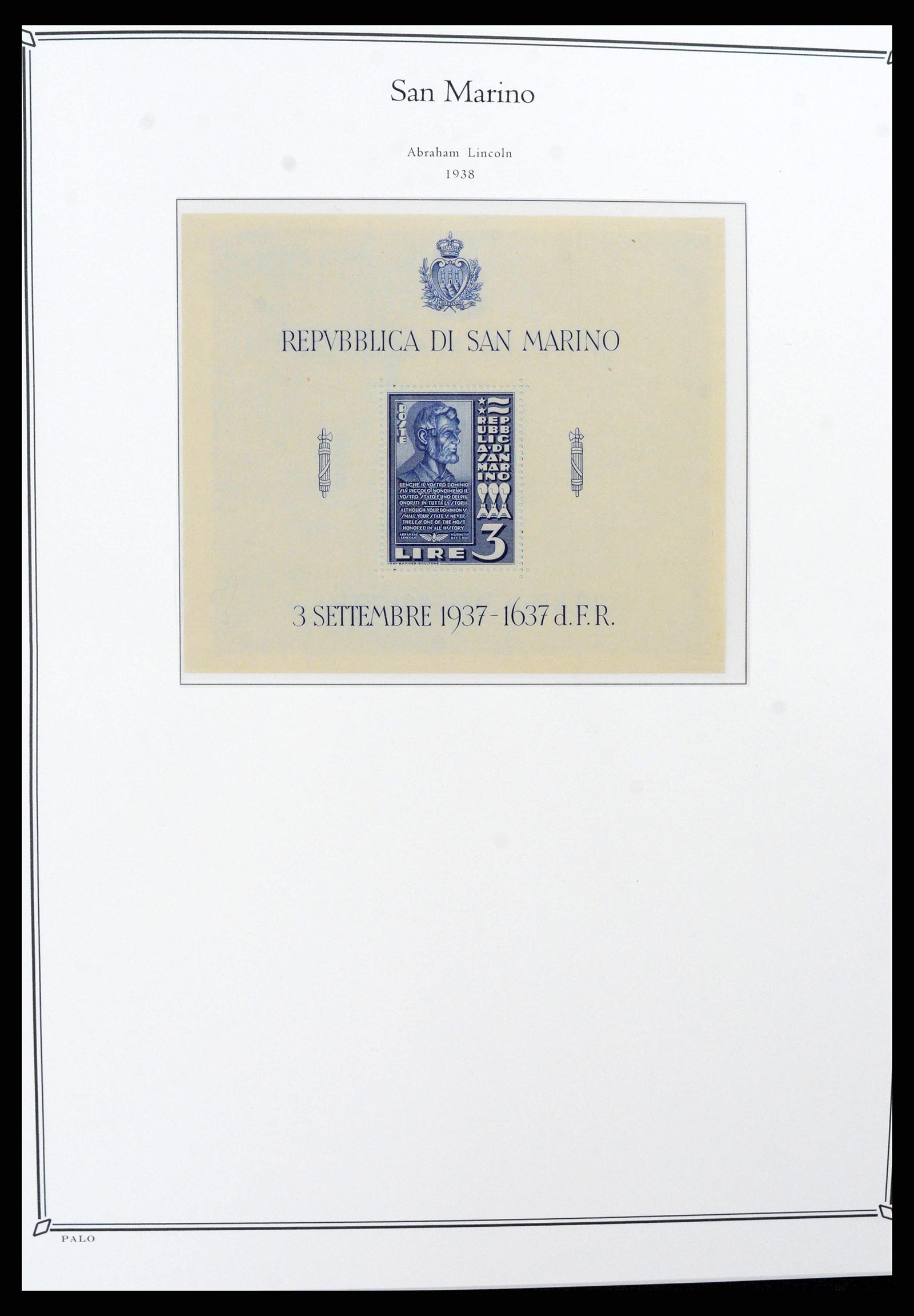 38376 0014 - Stamp collection 38376 San Marino 1877-2017!