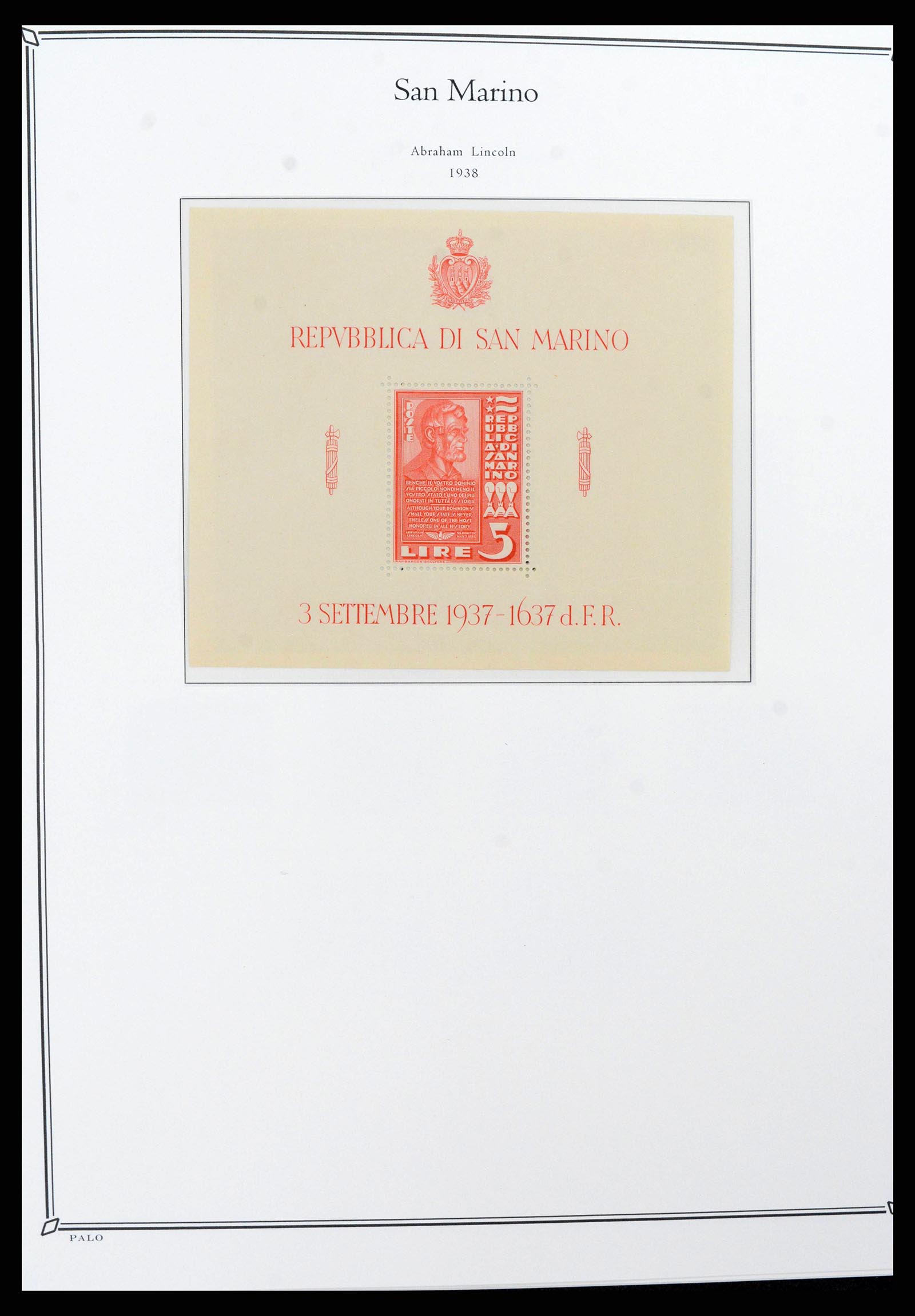38376 0015 - Stamp collection 38376 San Marino 1877-2017!
