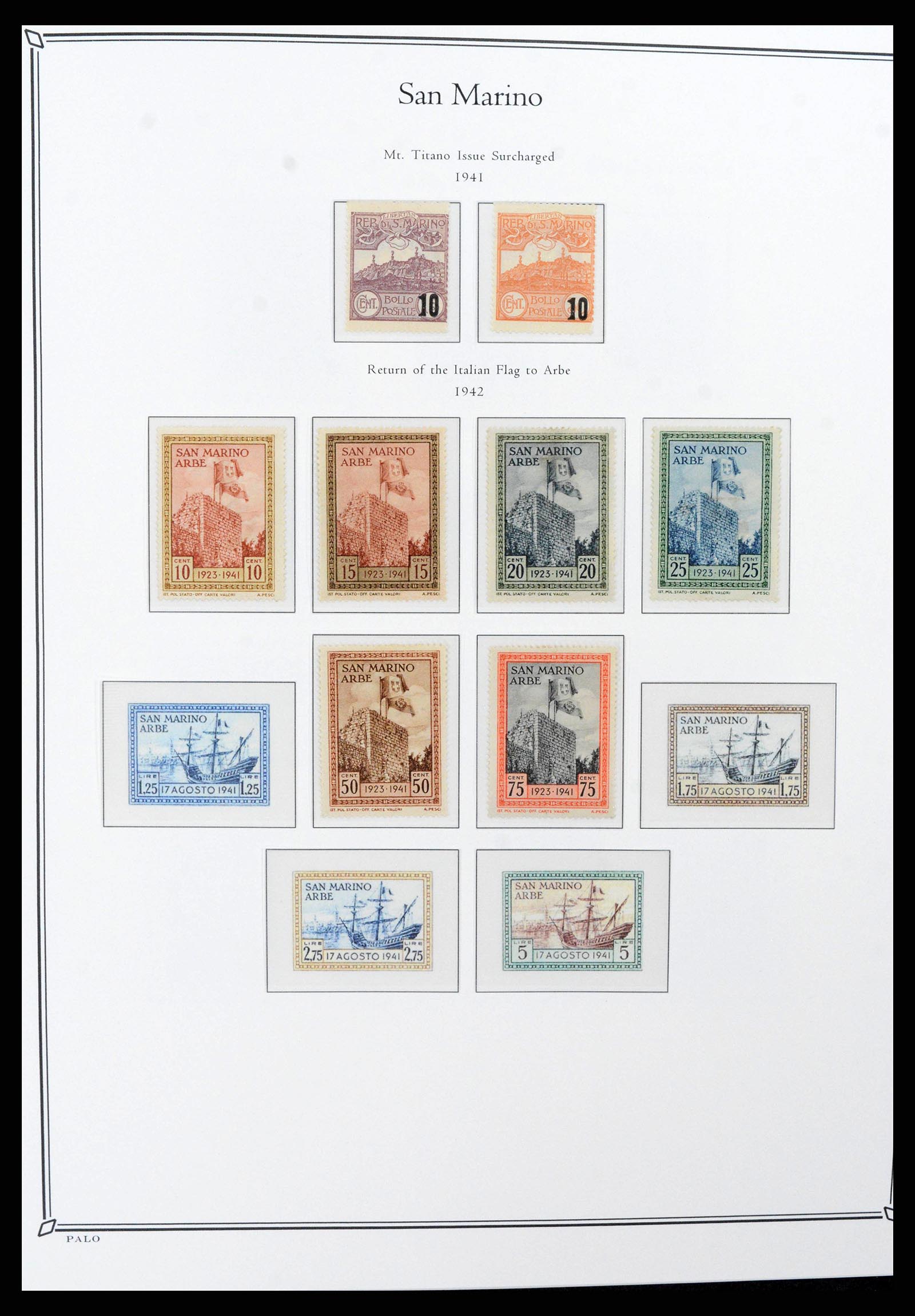 38376 0016 - Stamp collection 38376 San Marino 1877-2017!
