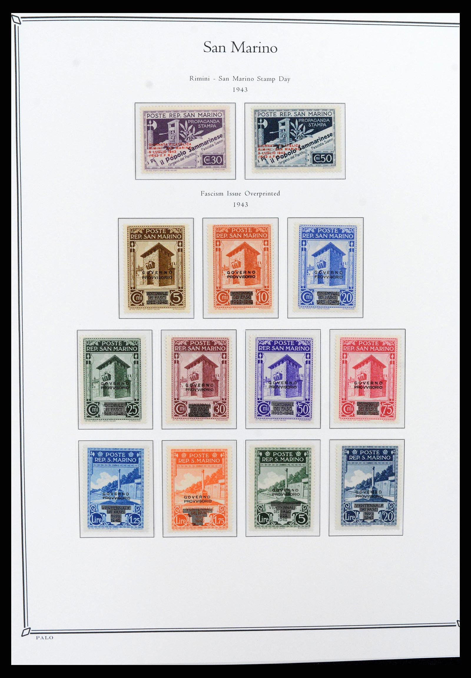 38376 0019 - Stamp collection 38376 San Marino 1877-2017!