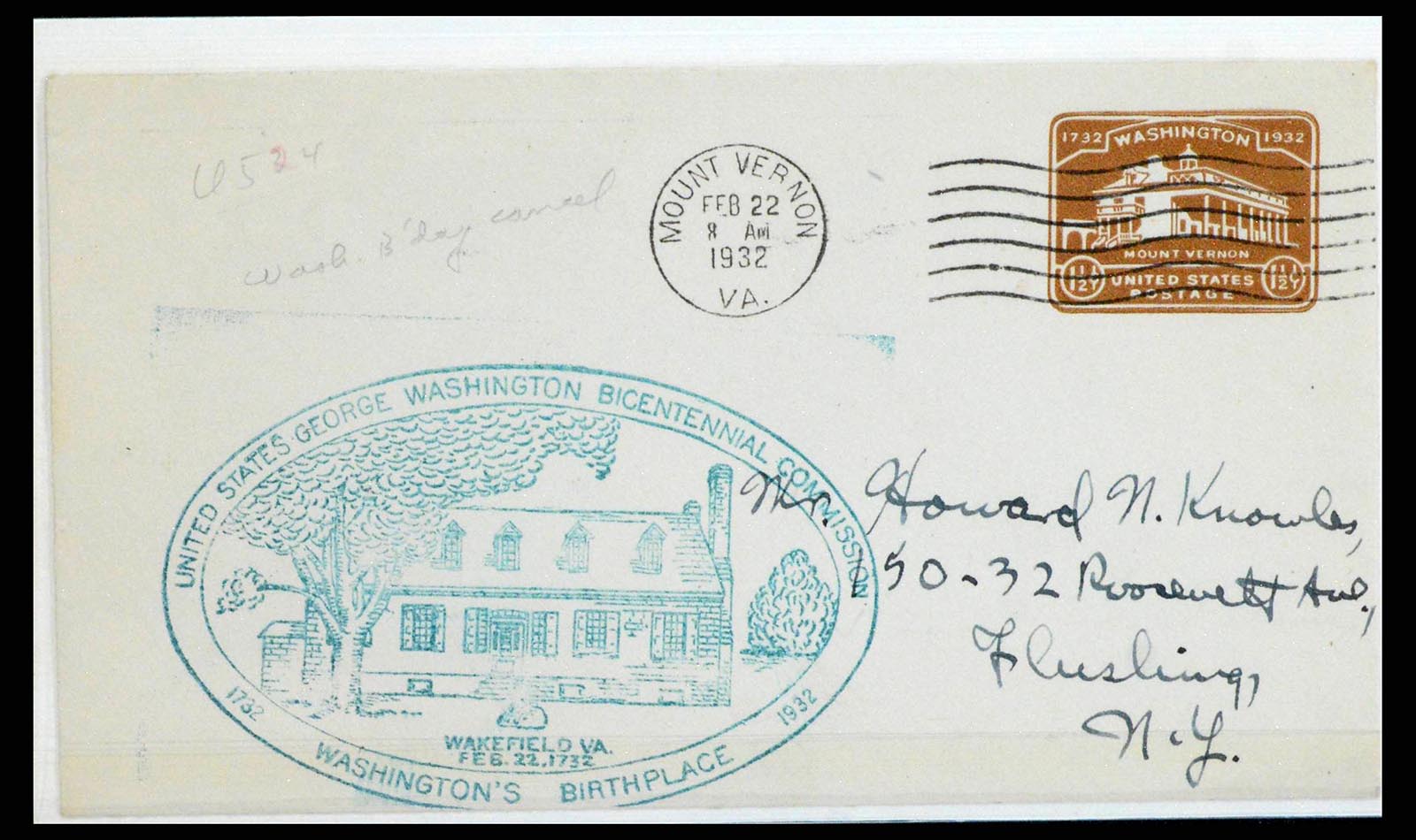 38377 0006 - Postzegelverzameling 38377 USA brieven 1835(!)-1950.