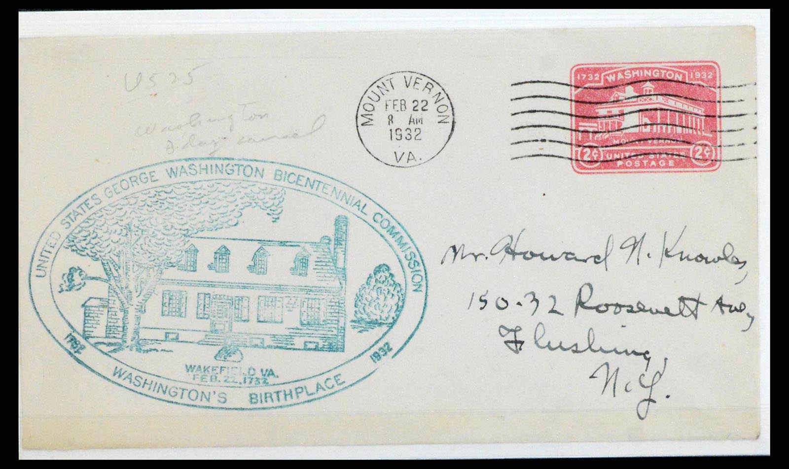 38377 0008 - Postzegelverzameling 38377 USA brieven 1835(!)-1950.