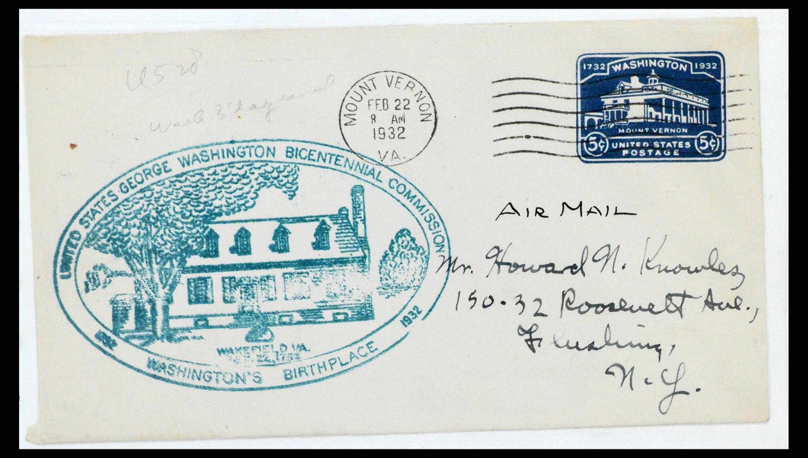 38377 0009 - Postzegelverzameling 38377 USA brieven 1835(!)-1950.