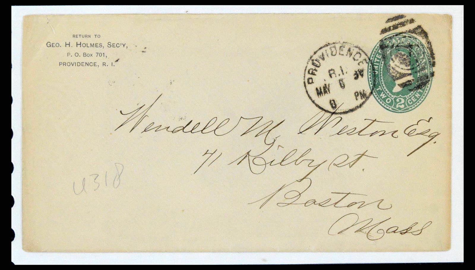 38377 0011 - Postzegelverzameling 38377 USA brieven 1835(!)-1950.