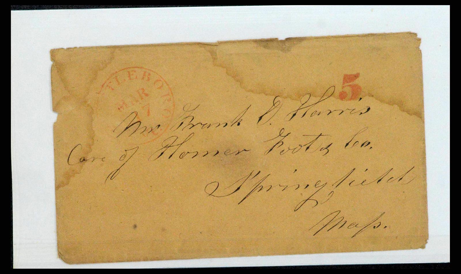 38377 0018 - Postzegelverzameling 38377 USA brieven 1835(!)-1950.