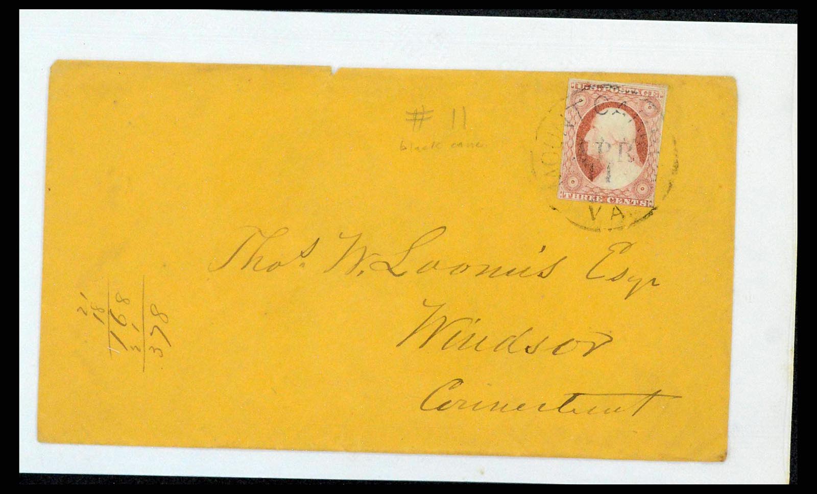 38377 0019 - Postzegelverzameling 38377 USA brieven 1835(!)-1950.