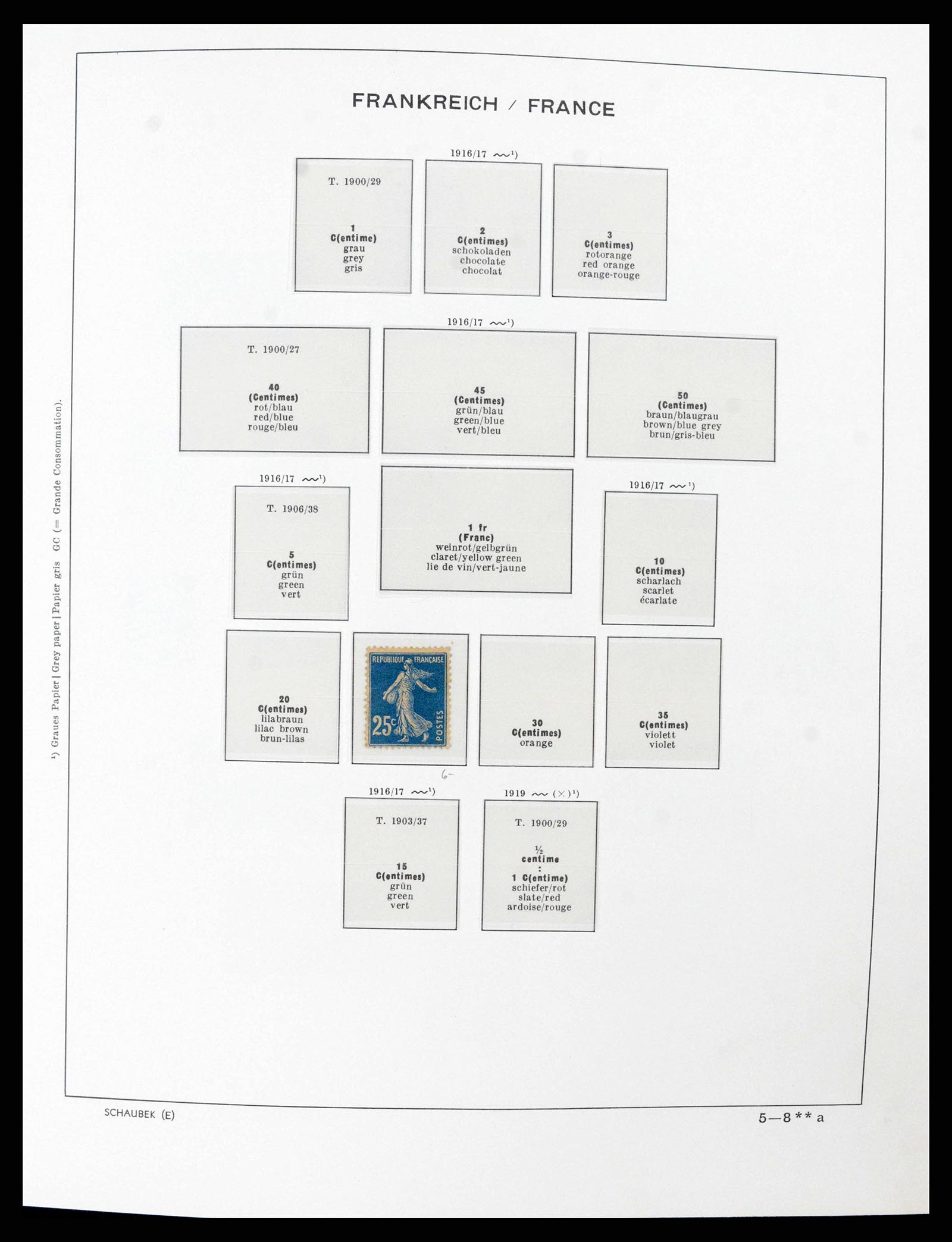 38380 0011 - Postzegelverzameling 38380 Frankrijk 1853-2004.