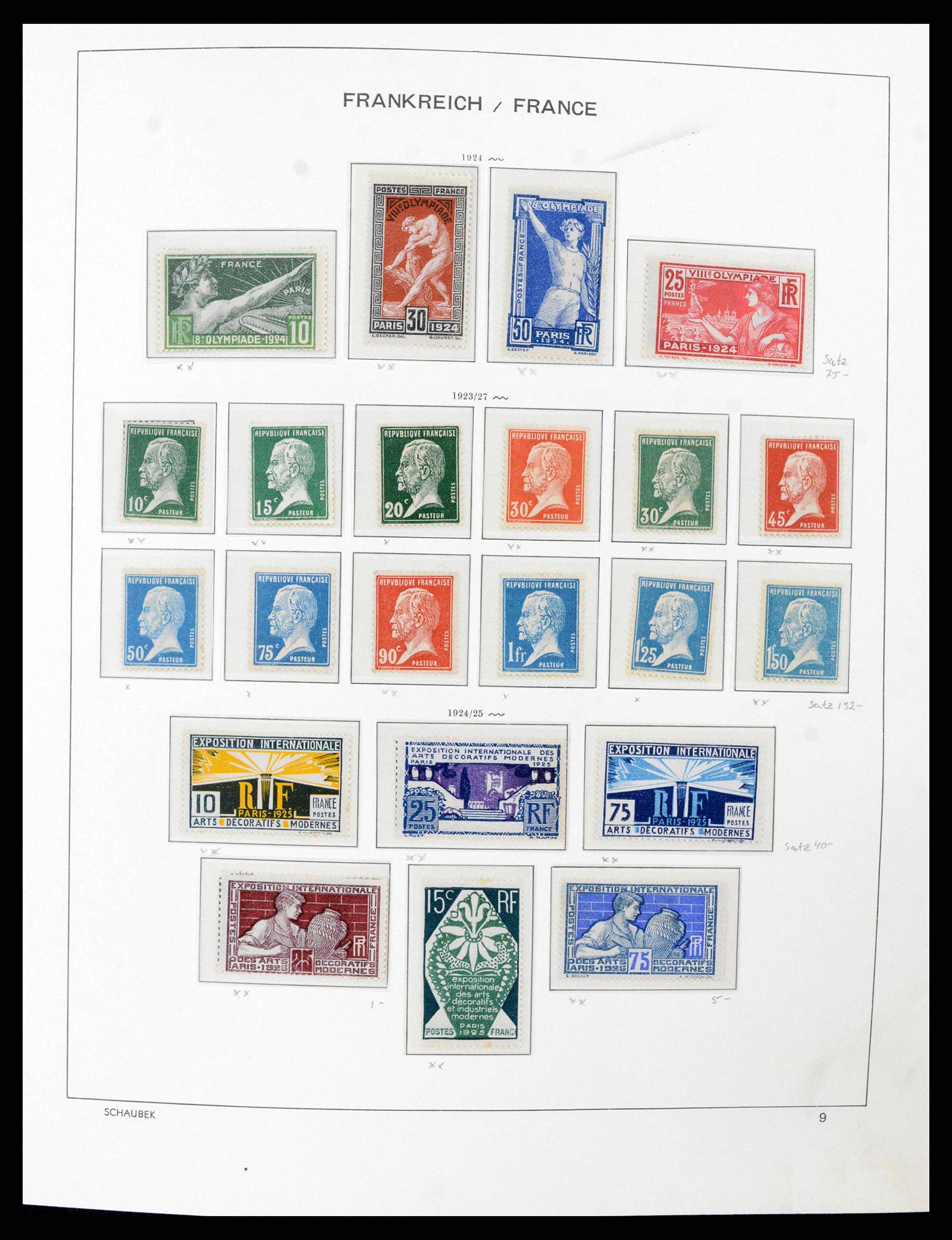 38380 0012 - Postzegelverzameling 38380 Frankrijk 1853-2004.