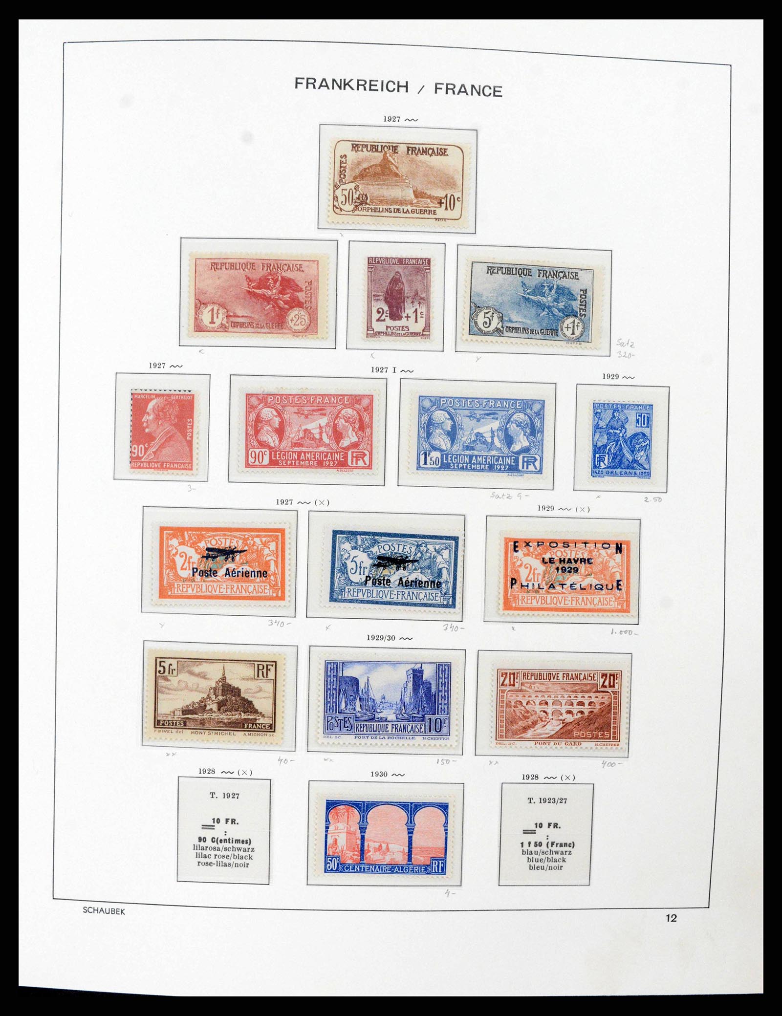 38380 0015 - Postzegelverzameling 38380 Frankrijk 1853-2004.