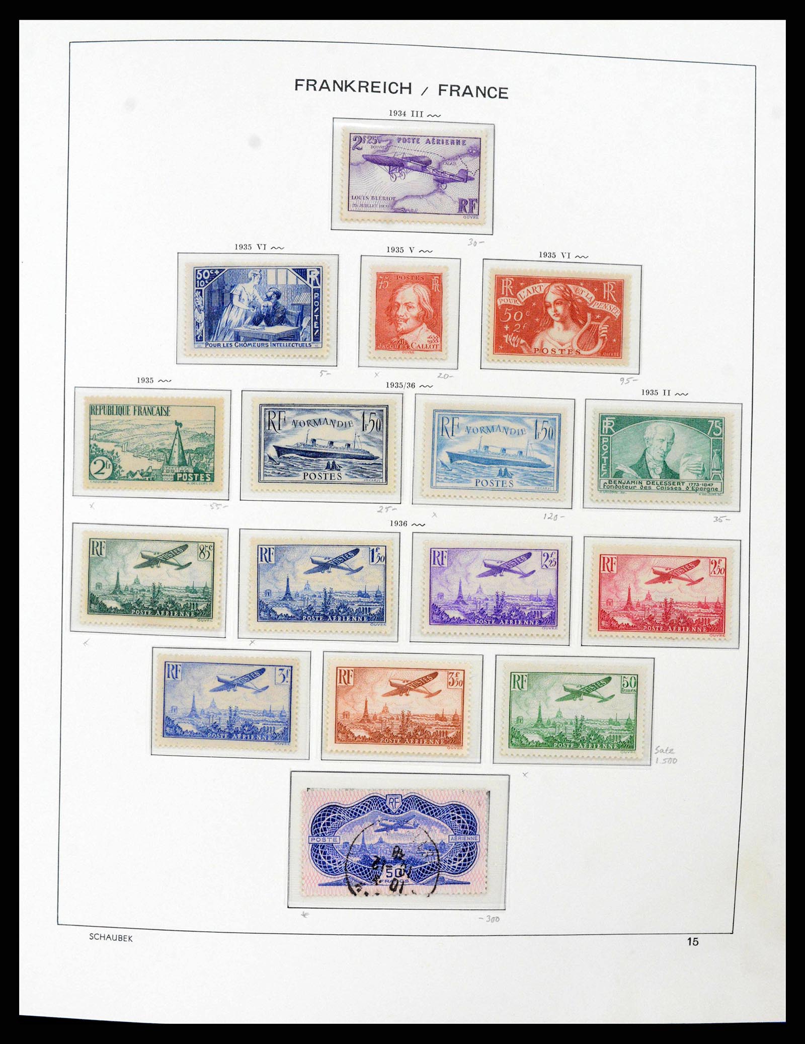 38380 0018 - Stamp collection 38380 France 1853-2004.