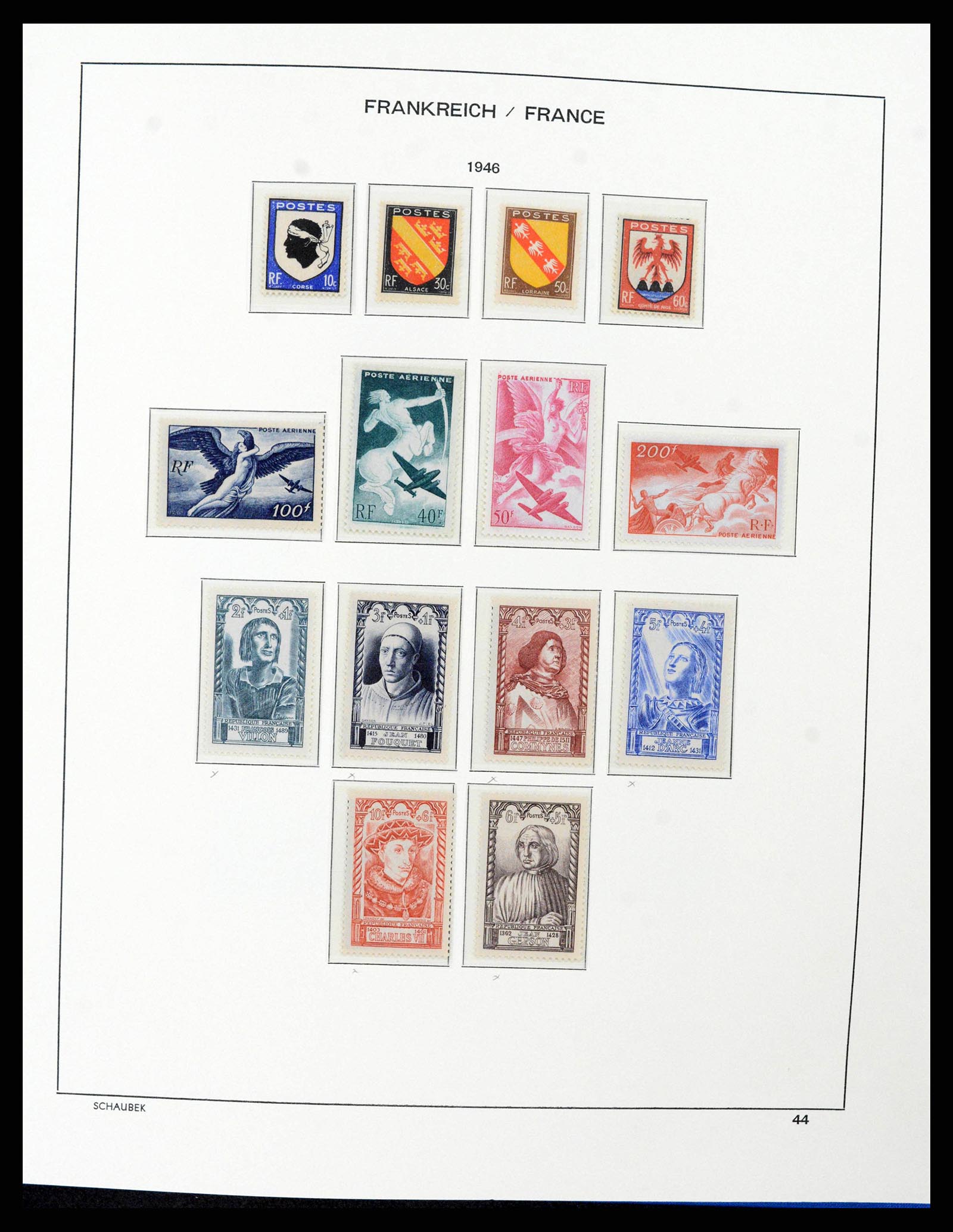 38380 0046 - Postzegelverzameling 38380 Frankrijk 1853-2004.