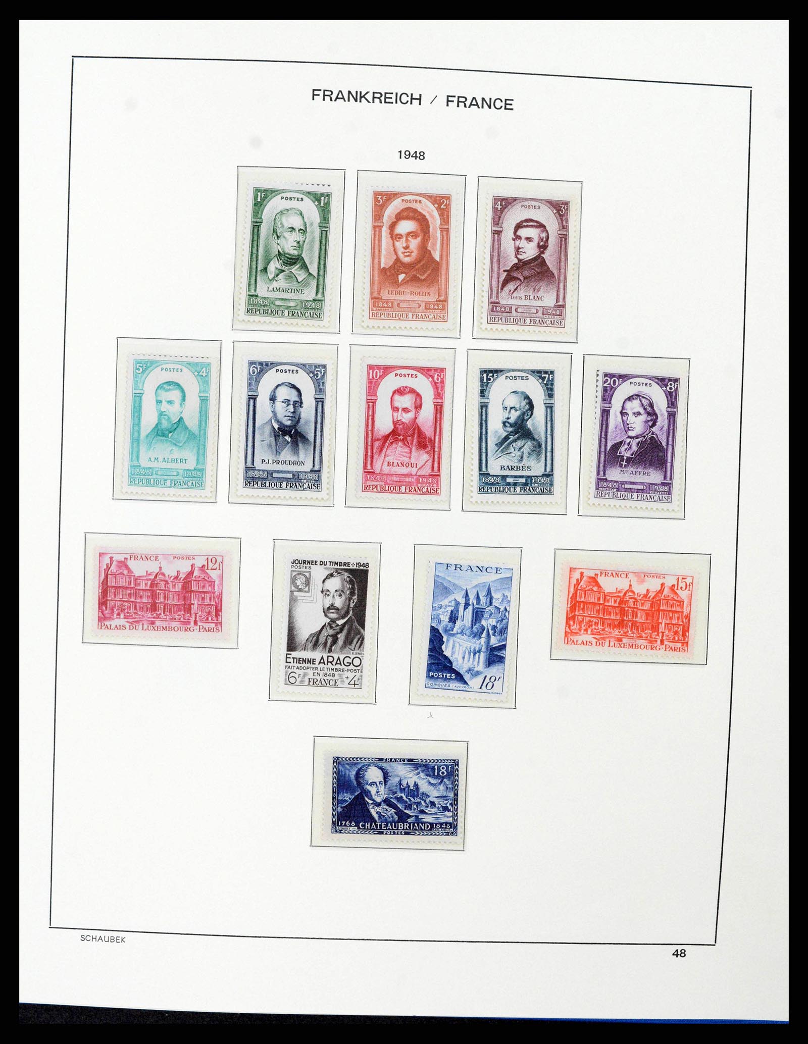 38380 0050 - Postzegelverzameling 38380 Frankrijk 1853-2004.