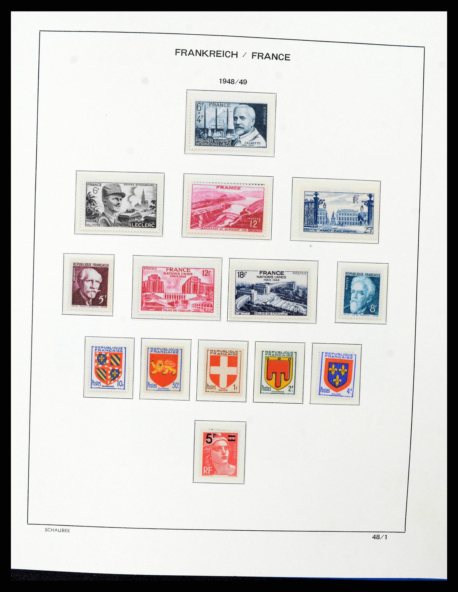 38380 0051 - Stamp collection 38380 France 1853-2004.