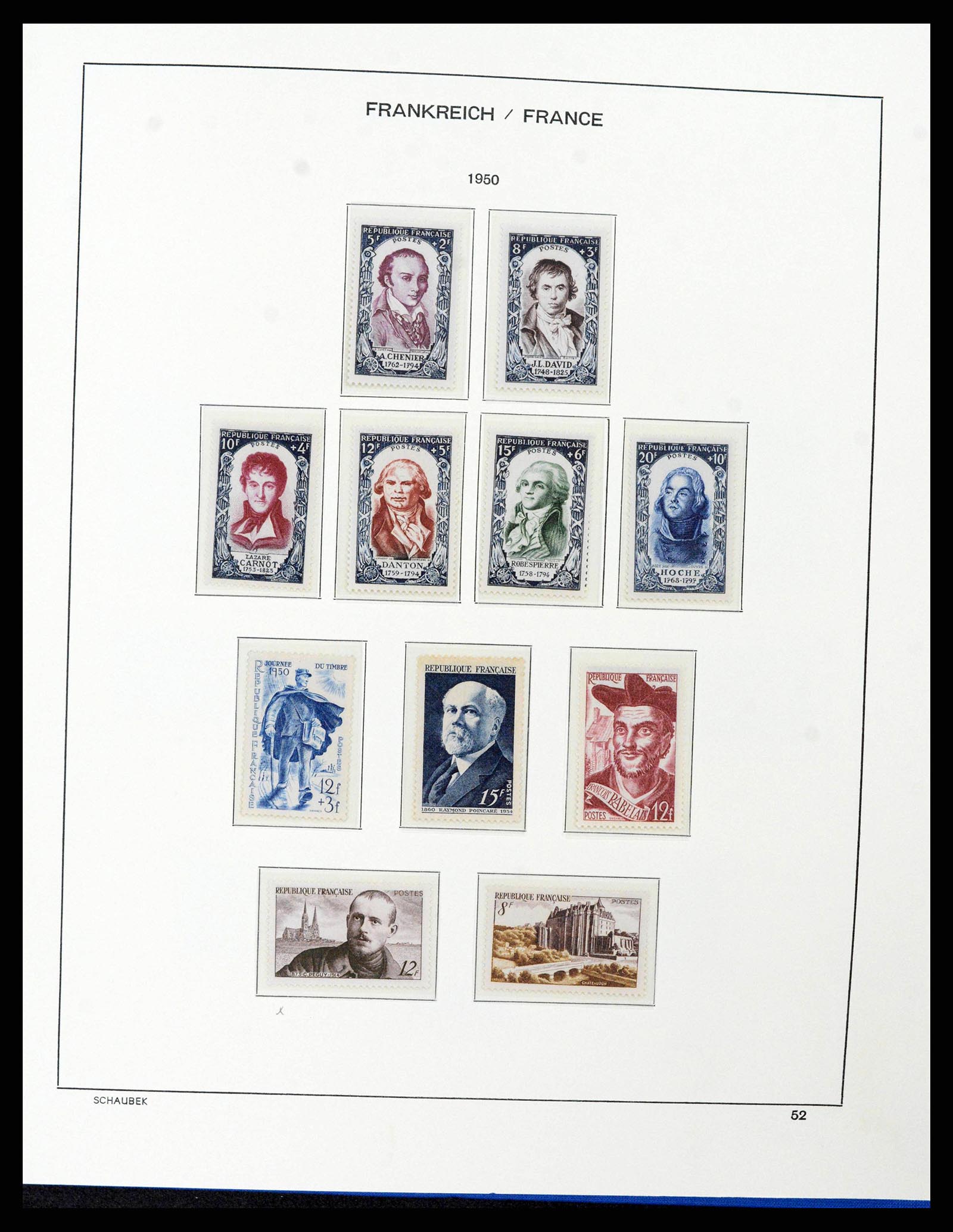 38380 0056 - Postzegelverzameling 38380 Frankrijk 1853-2004.