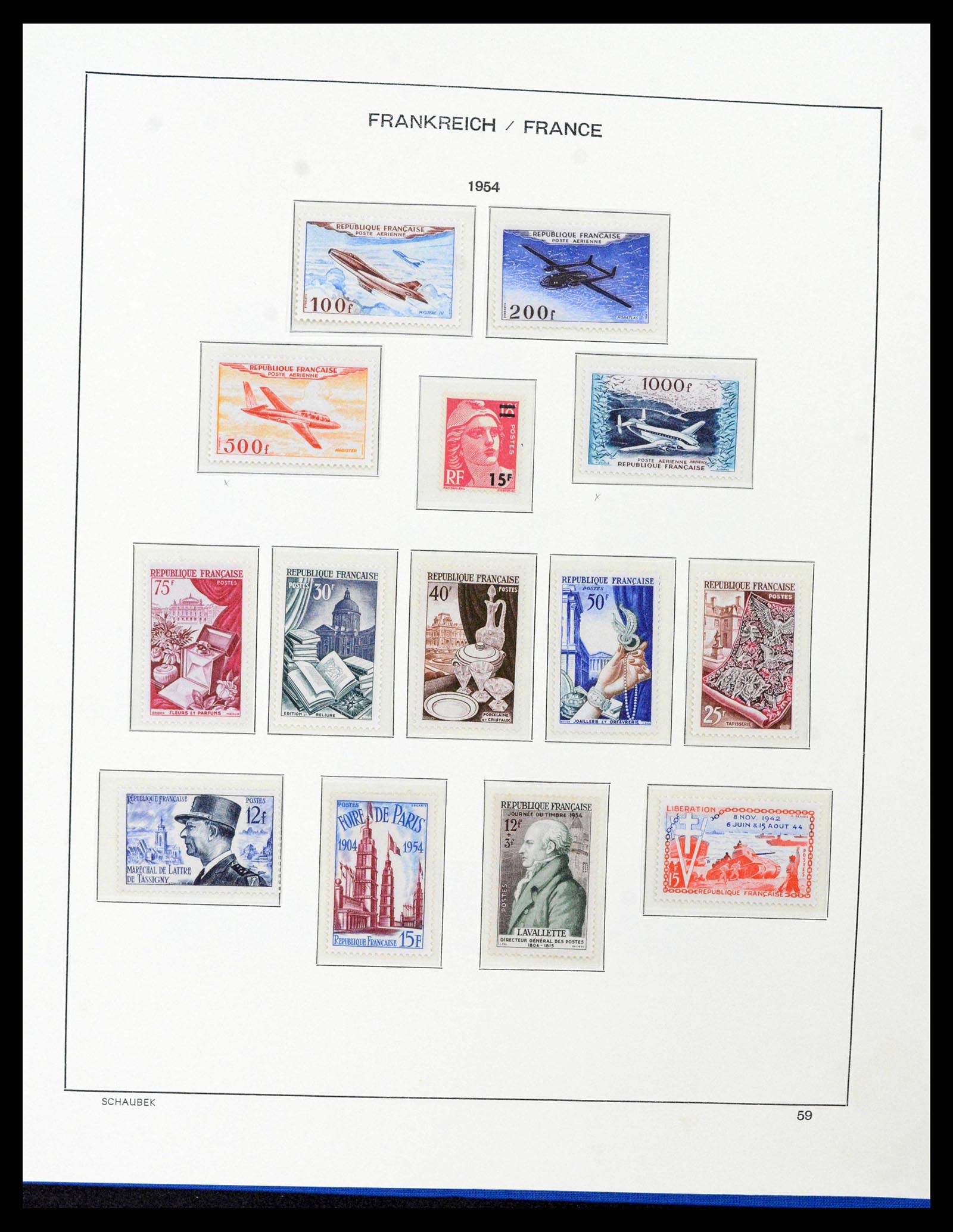 38380 0065 - Stamp collection 38380 France 1853-2004.