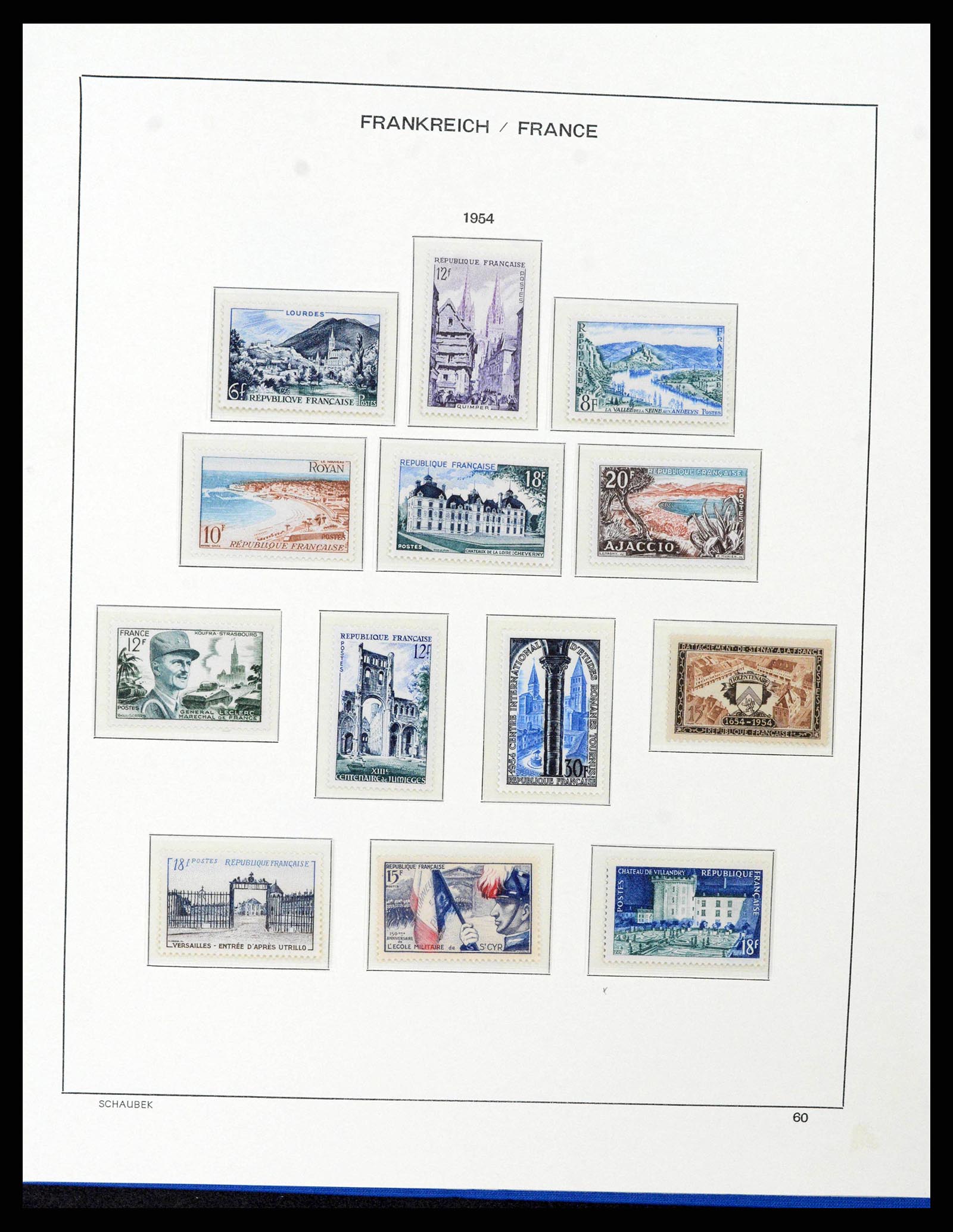 38380 0066 - Stamp collection 38380 France 1853-2004.